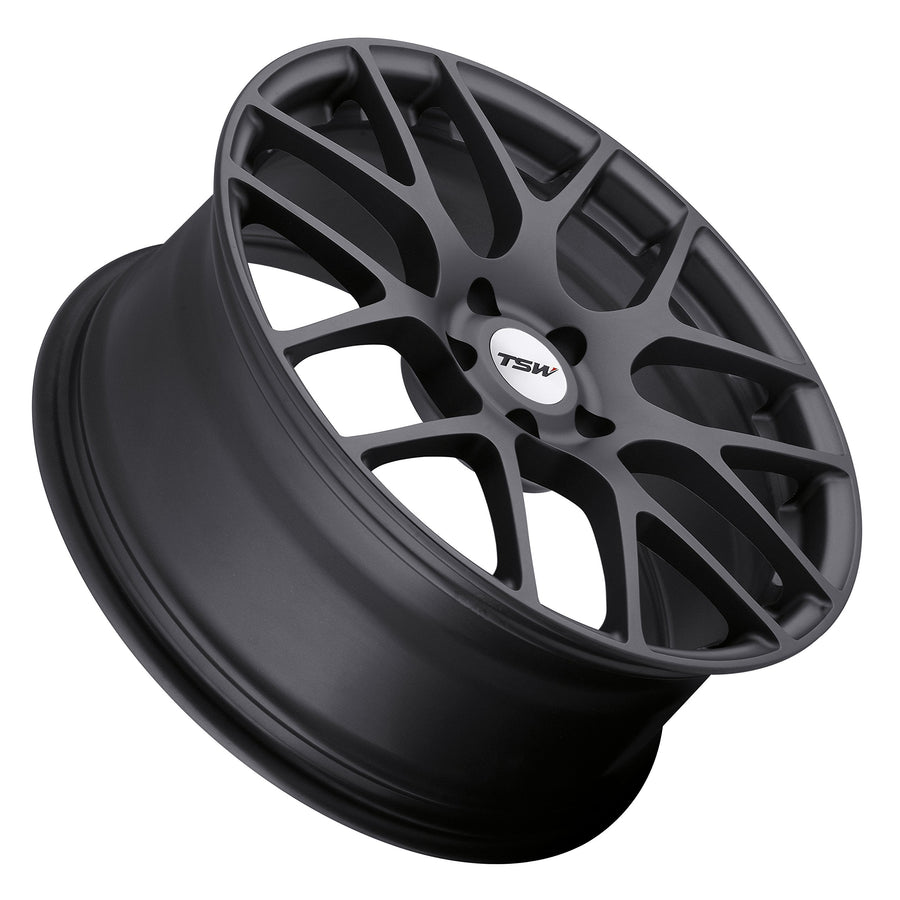 Matte Gunmetal TSW Alloy Wheels Nurburgring Wheel (17x8"/5x100mm)