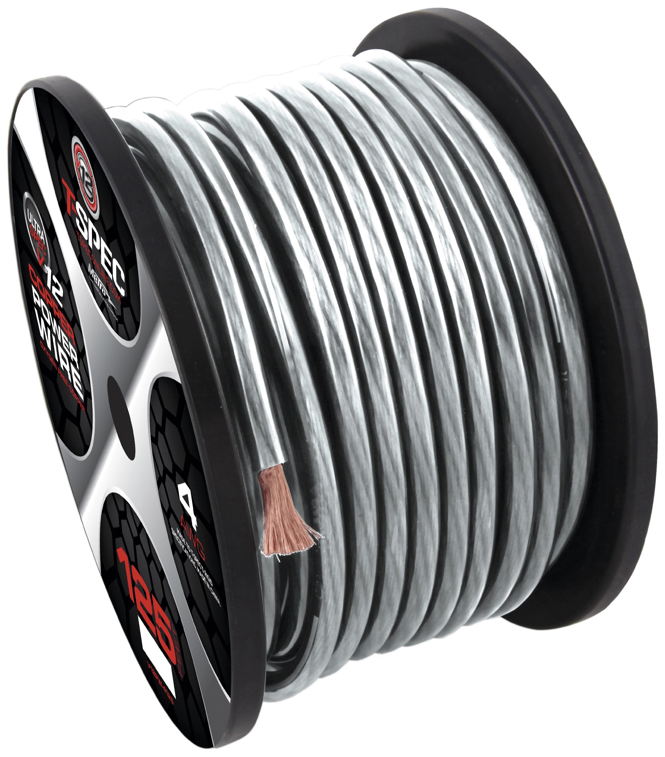 V12GW-8250 T-Spec V12 Series Power Wire Spools 8 AWG, 250-Feet