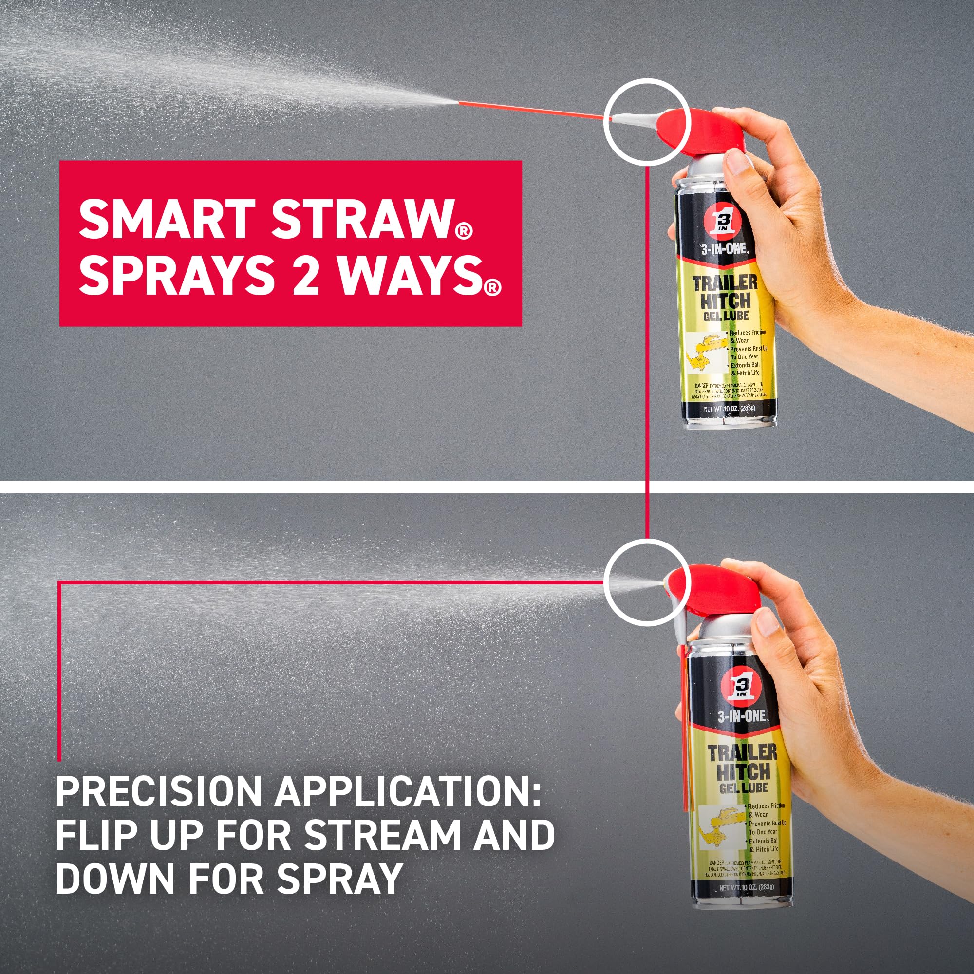 Trailer Hitch 3-IN-ONE Gel Lube