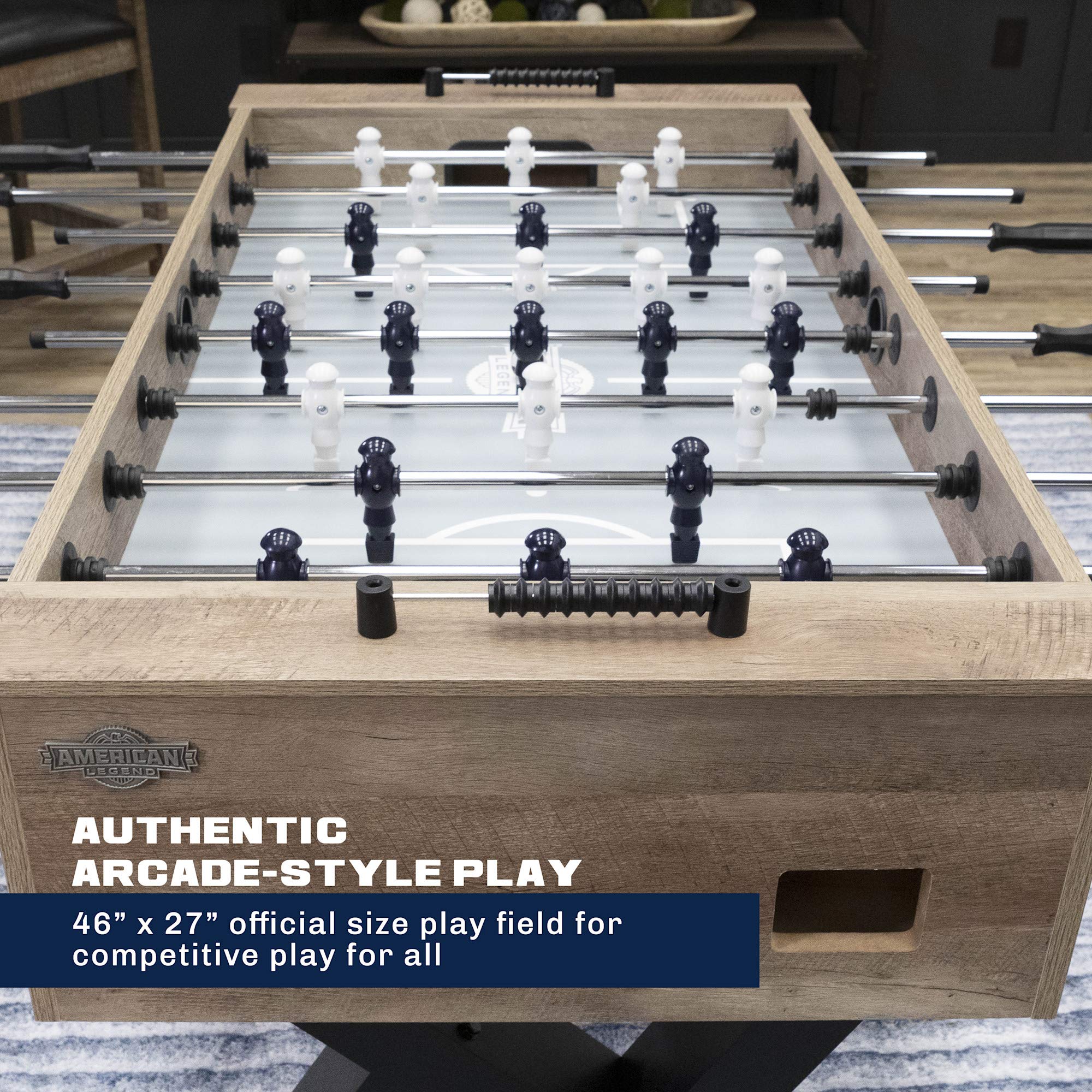 Kirkwood 54" American Legend Foosball Table, Grey