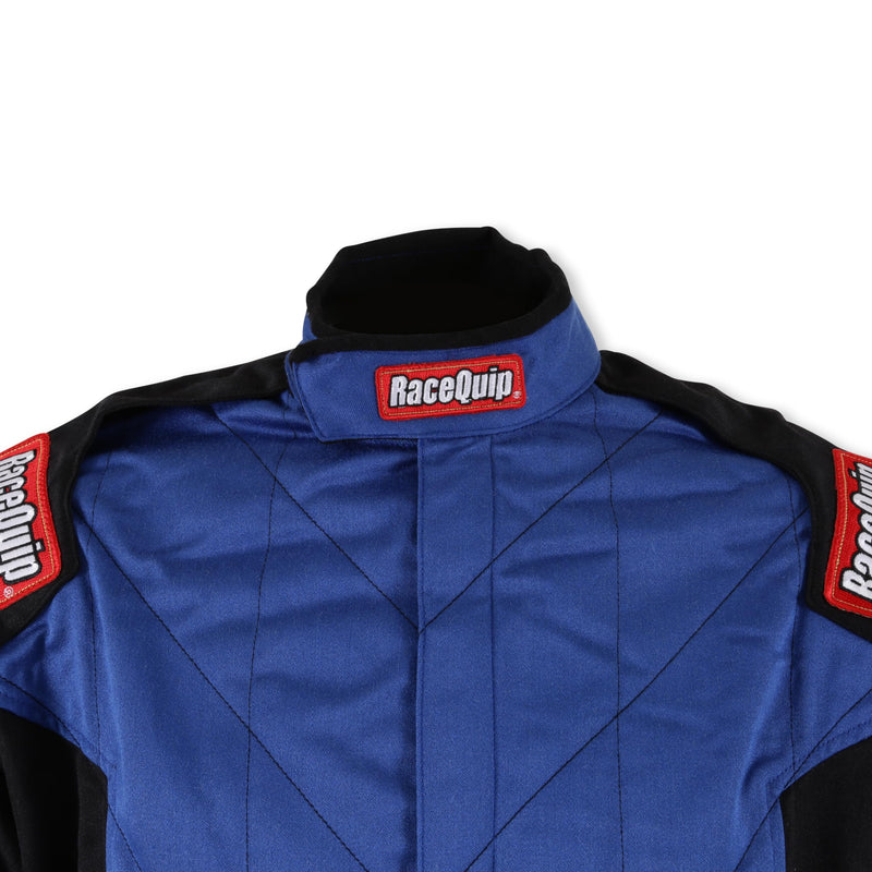 Chevron-5 RaceQuip® Driving Jacket SFI 3.2A/5 Double Layer Blue Small 91619229