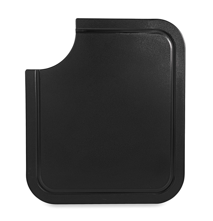 Camco Sink Mate RV/Marine Cutting Board 12½-Inches x 14 ½-Inches - Fits Securely Over Your RV or Boat's Kitchen Sink - Ideal for Cleaning, Carving and Chopping - Black (43858)