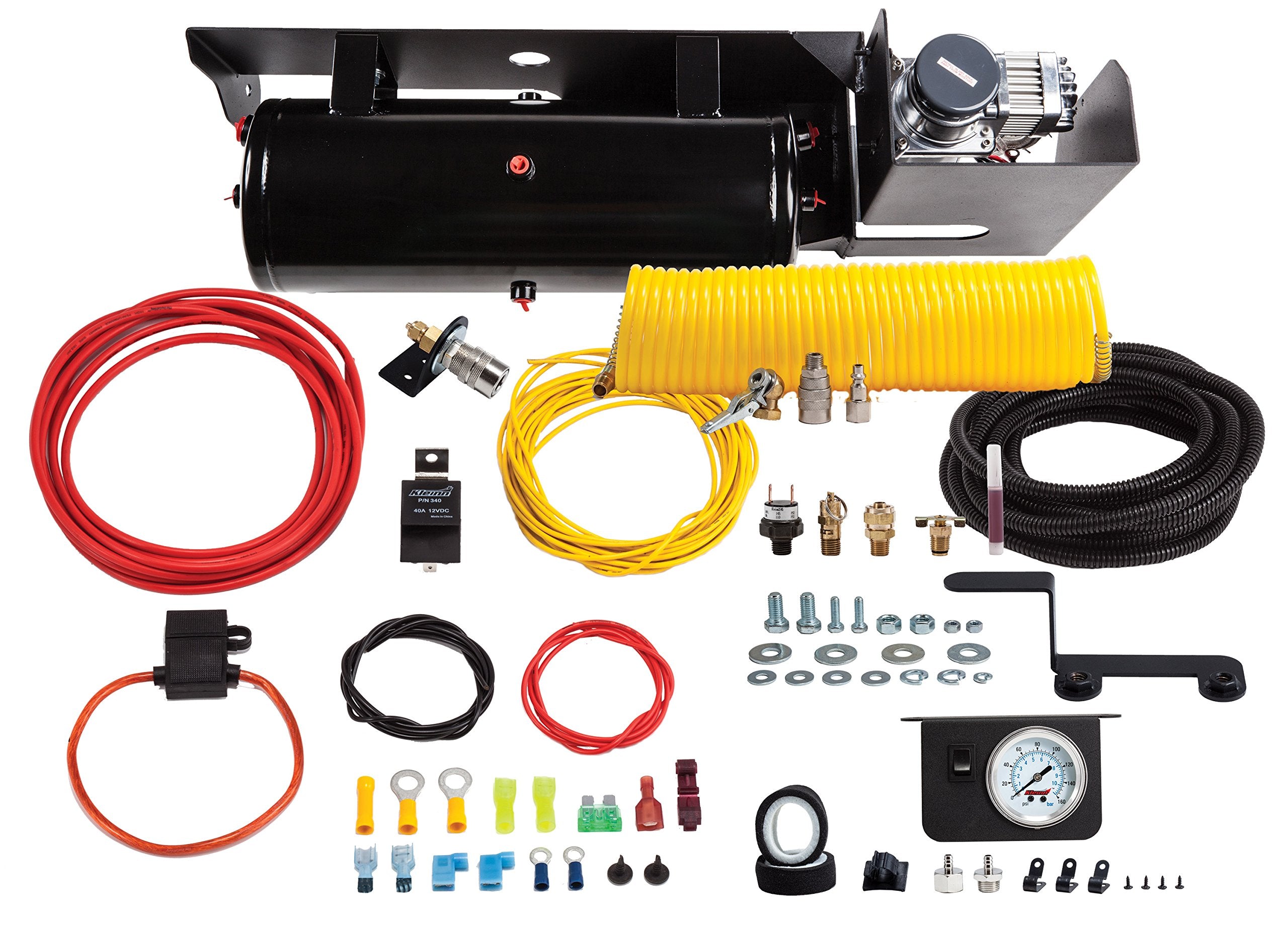 Kleinn Air Horns Bolt-On SDOBA-6350 Onboard Air System for Ford F-250/F-350 Super Duty Diesel Trucks
