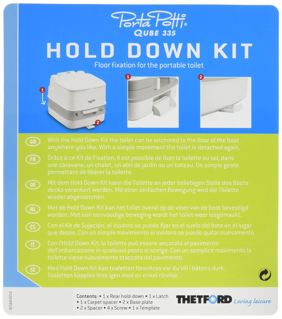 Hold-Down Kit Thetford for Porta Potti 260