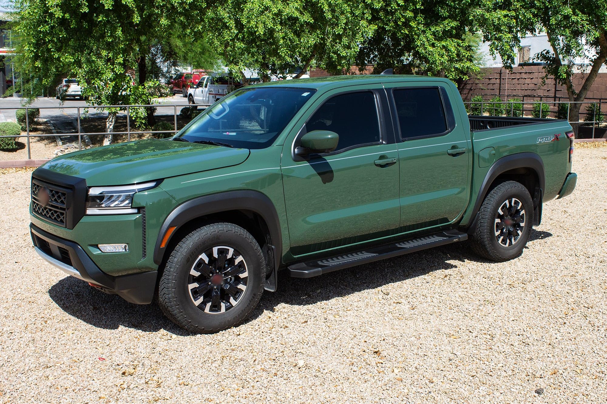 Running Boards Raptor Series Steps 6in OEM Style Black Aluminum | Part 1707-0589BT