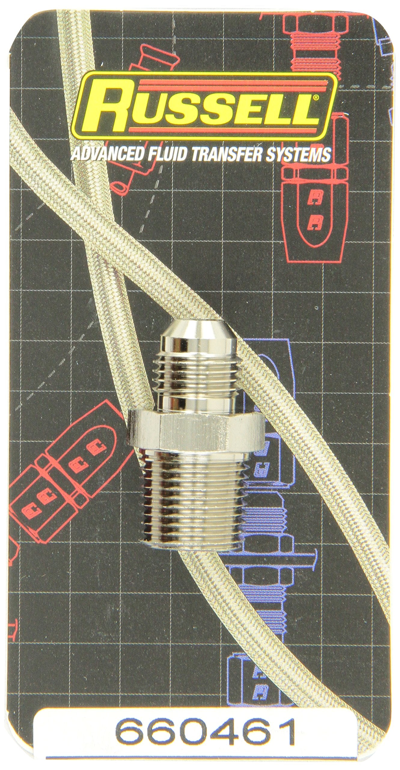 660461 Edelbrock Endura -6AN Flare to 3/8" Pipe Adapter Fitting