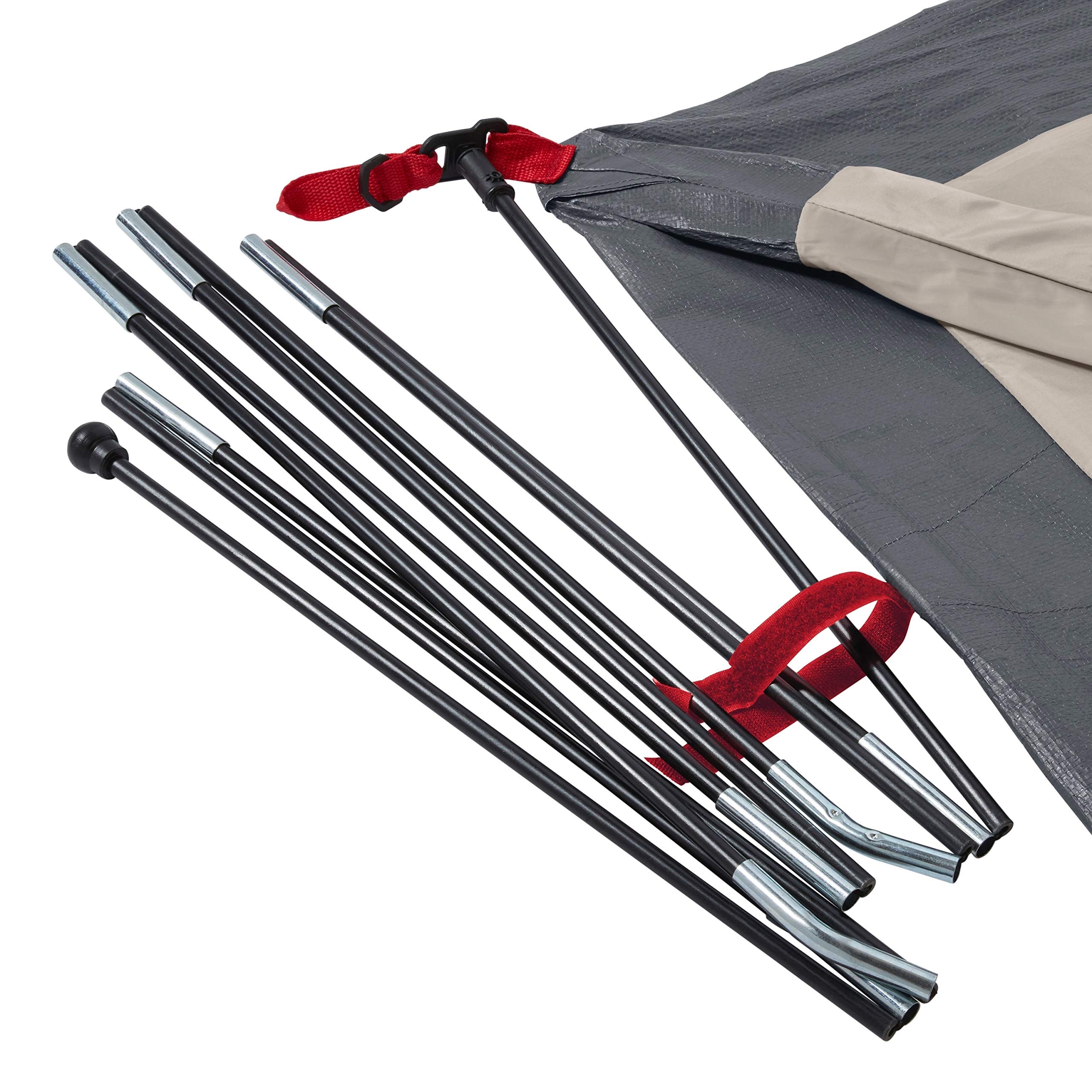 Skydome Coleman Camping Tent with 5 Minute Setup, 2/4/6/8 Person Weatherproof Tent with Rainfly & Carry Bag, 20% More Headroom Than Traditional Canopies