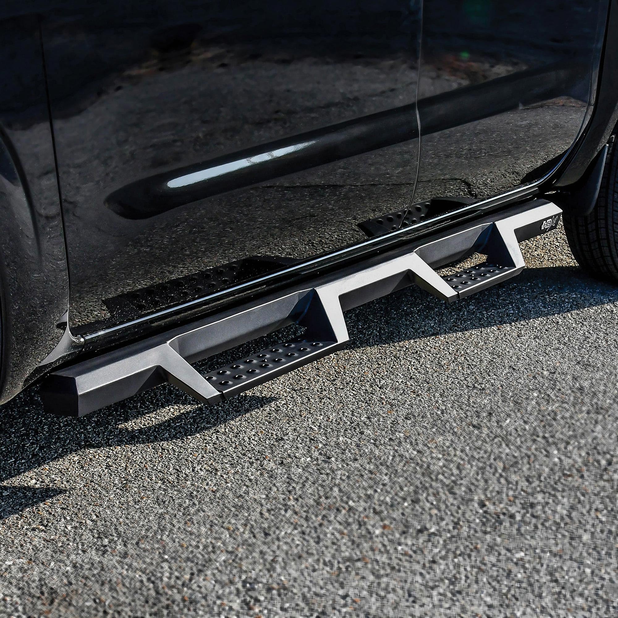 HDX Drop Westin 56-14215 Nerf Step Bars fits 2022-2023 Frontier Crew Cab Textured Black 1 Pair