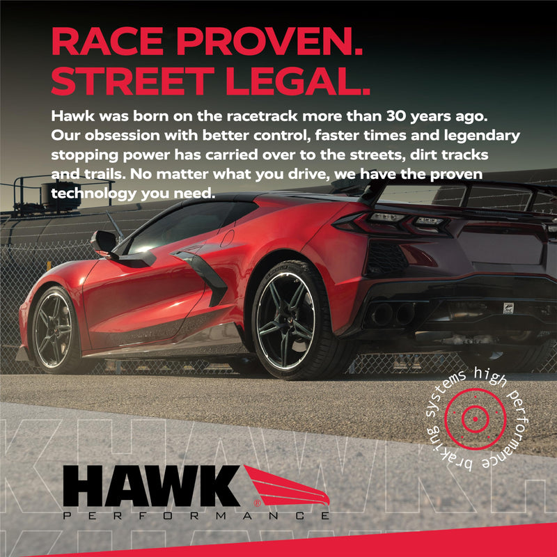 Motorcycle Hawk Performance HMC5008 Metallic