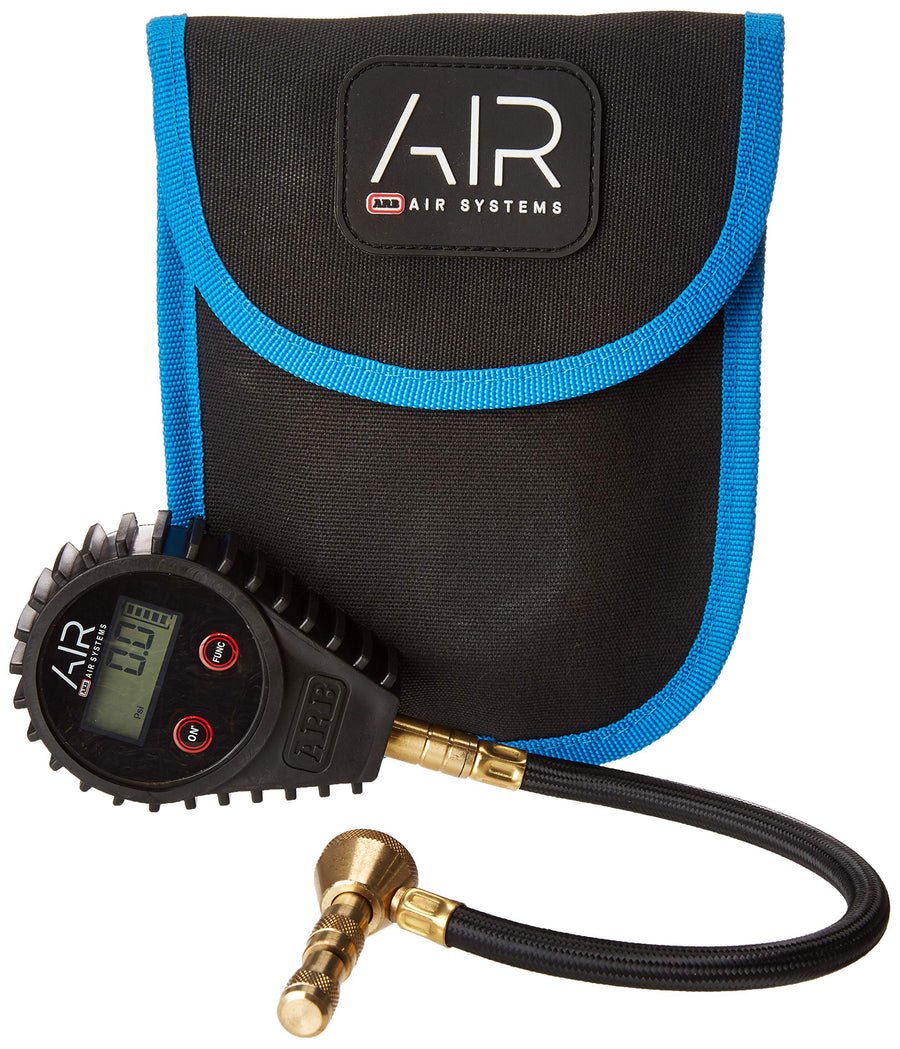 ARB E-Z ARB510 Digital Tire Deflator and Pressure Gauge with Storage Pouch Air Systems, PSI BAR Kpa Kgf