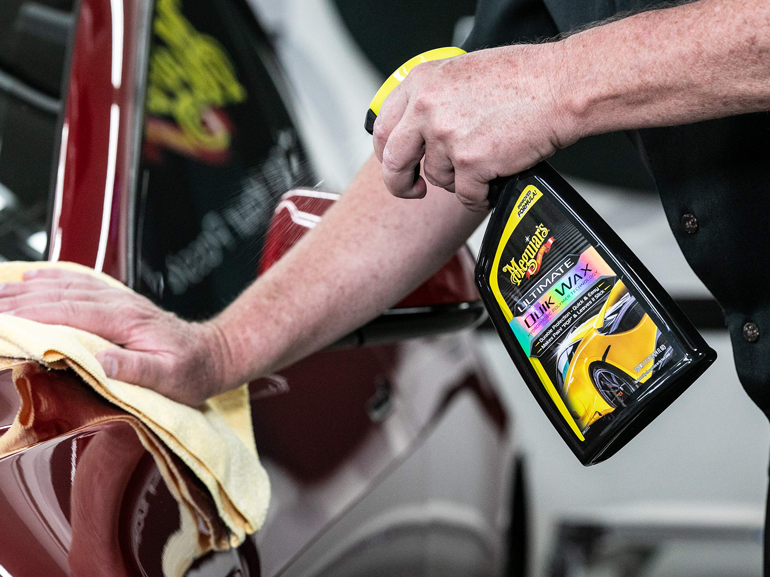 Ultimate Wash and Wax Bundle Meguiar's with Meguiar's Microfiber Wash Mitt, Perfect for Completing a Car Wash, Getting a Brilliant Shine, and Protecting Your Car’s Finish, Safe for all Car Exteriors