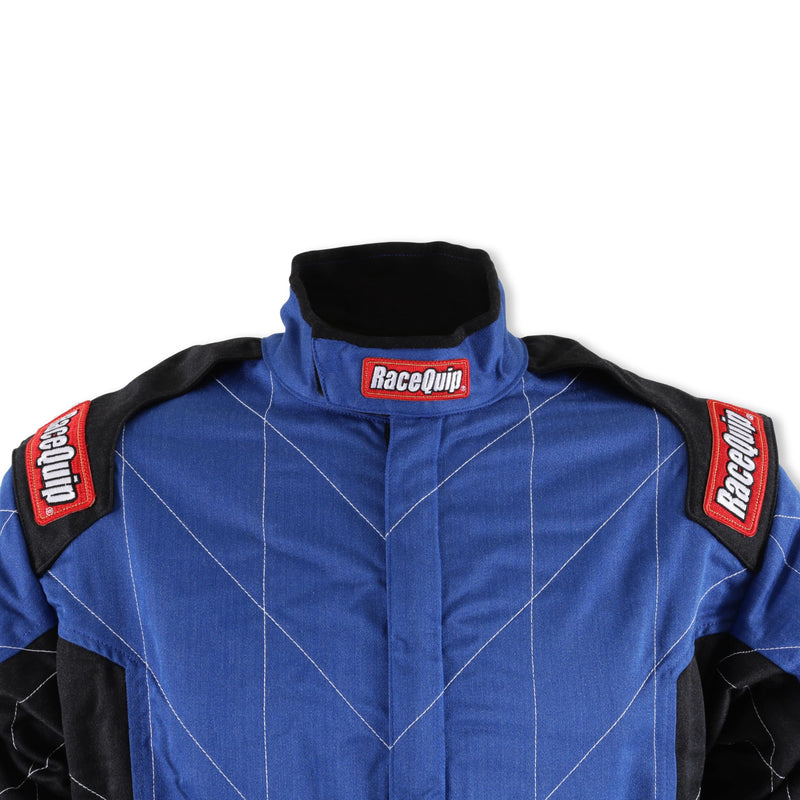 Chevron-5 RaceQuip® Driving Suit SFI 3.2A/5 Double Layer Blue 2XL