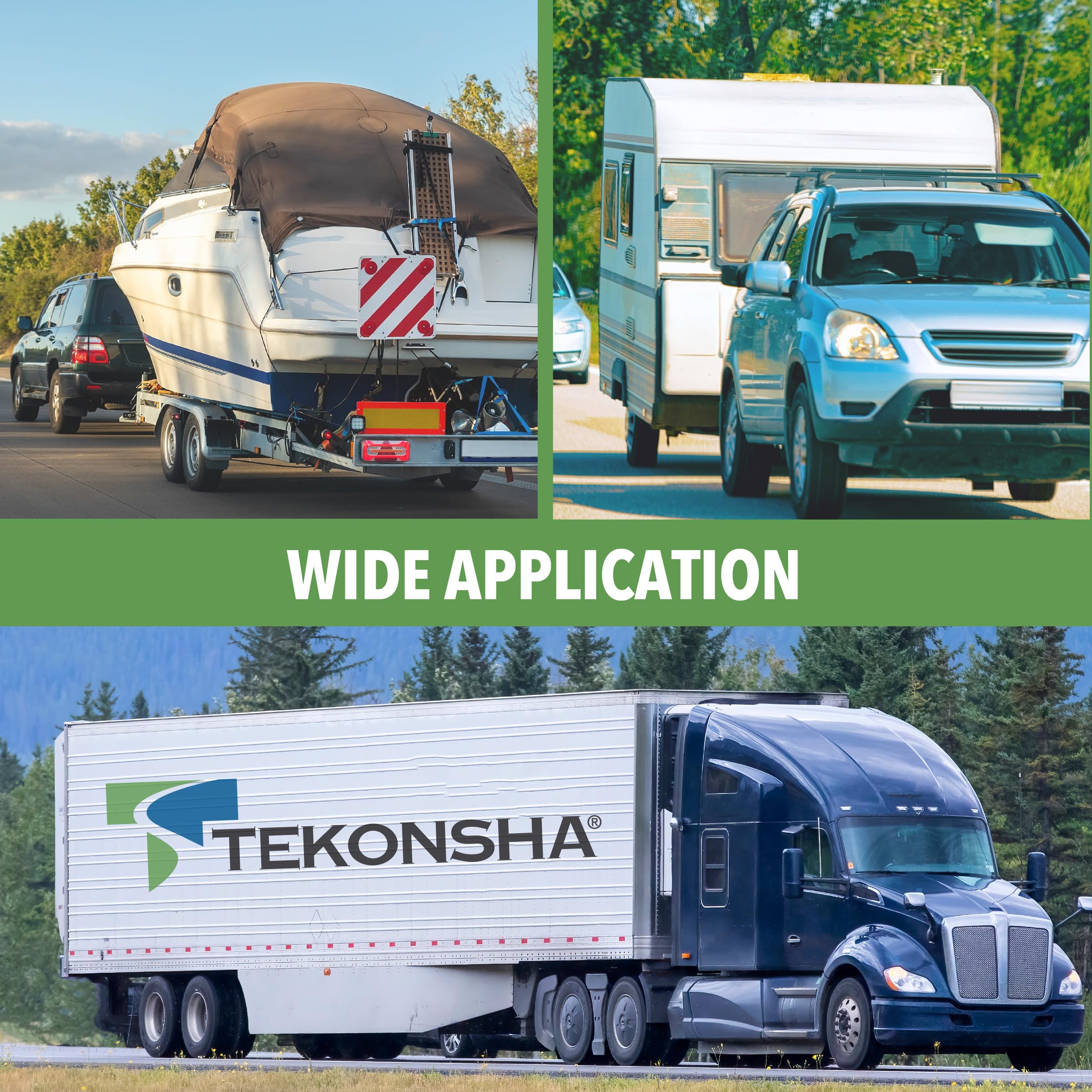 Tekonsha Brake-EVN Proportional Brake Controller for Trailers with 1-4 Axles, Compatible with GM, Ford, Chevy, Dodge, RAM, Toyota. Wiring Harness is NOT Included.
