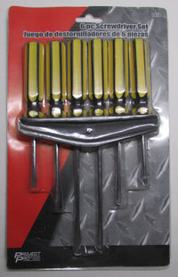 6 Piece Performance Tool Screwdriver Set with Holder 1419