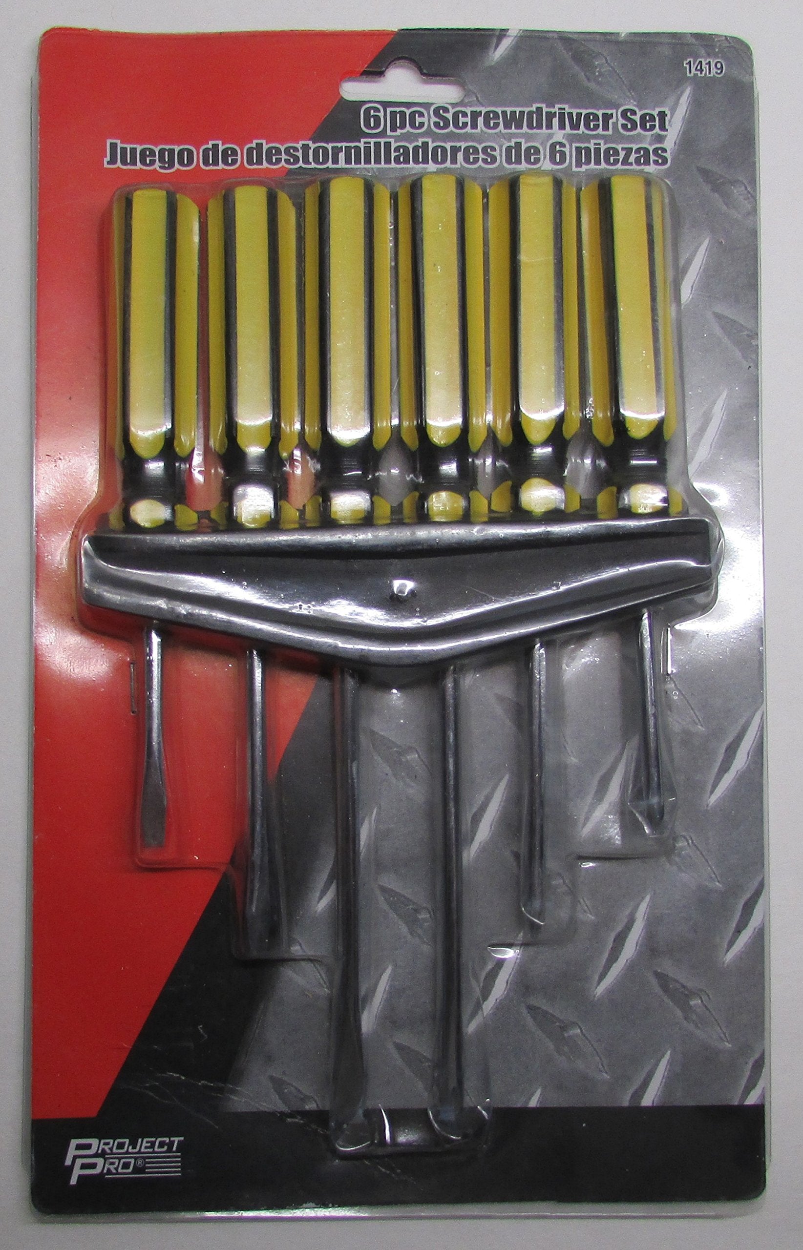6 Piece Performance Tool Screwdriver Set with Holder 1419