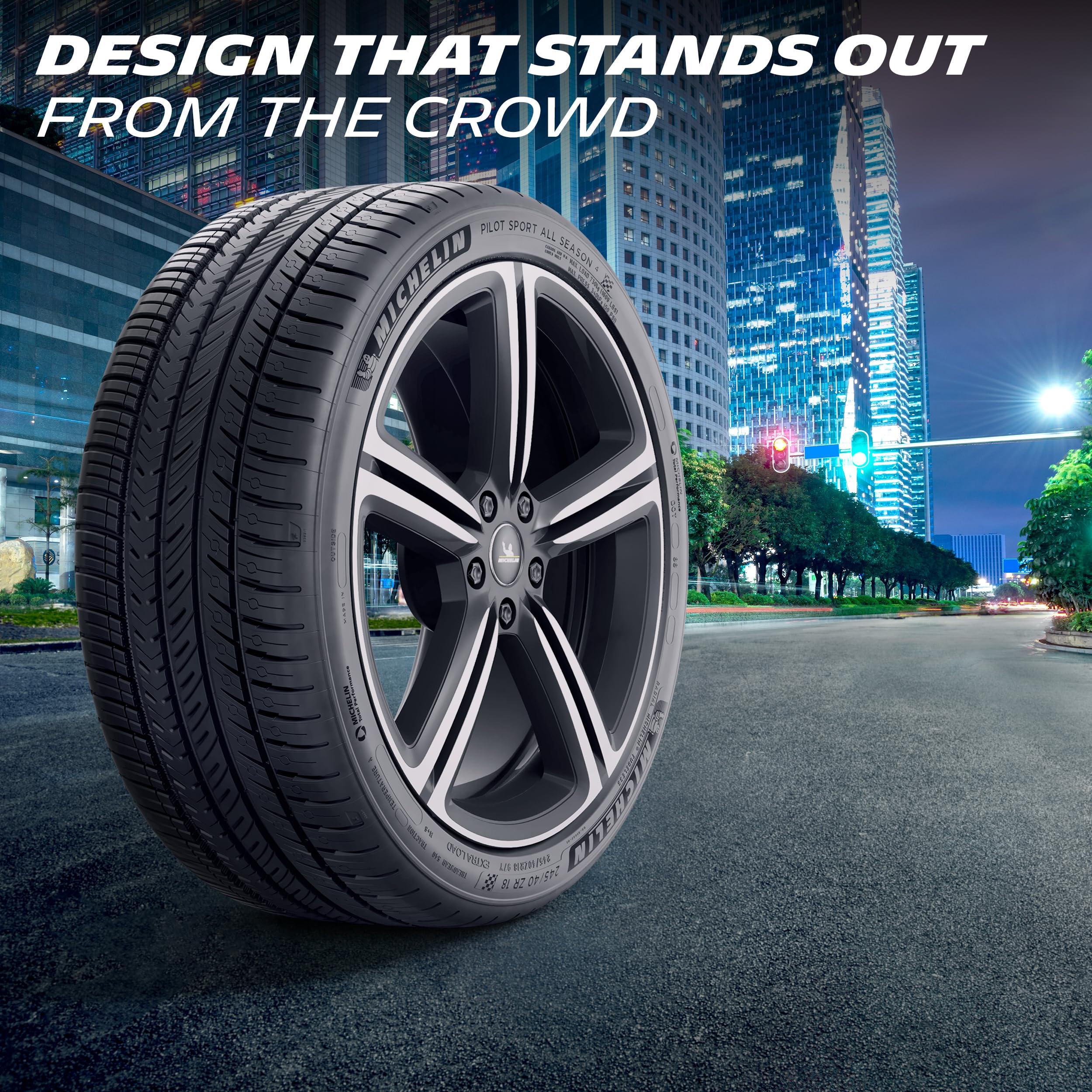 Pilot Sport MICHELIN All Season 4 Performance Tire 225/50ZR16/XL 96Y