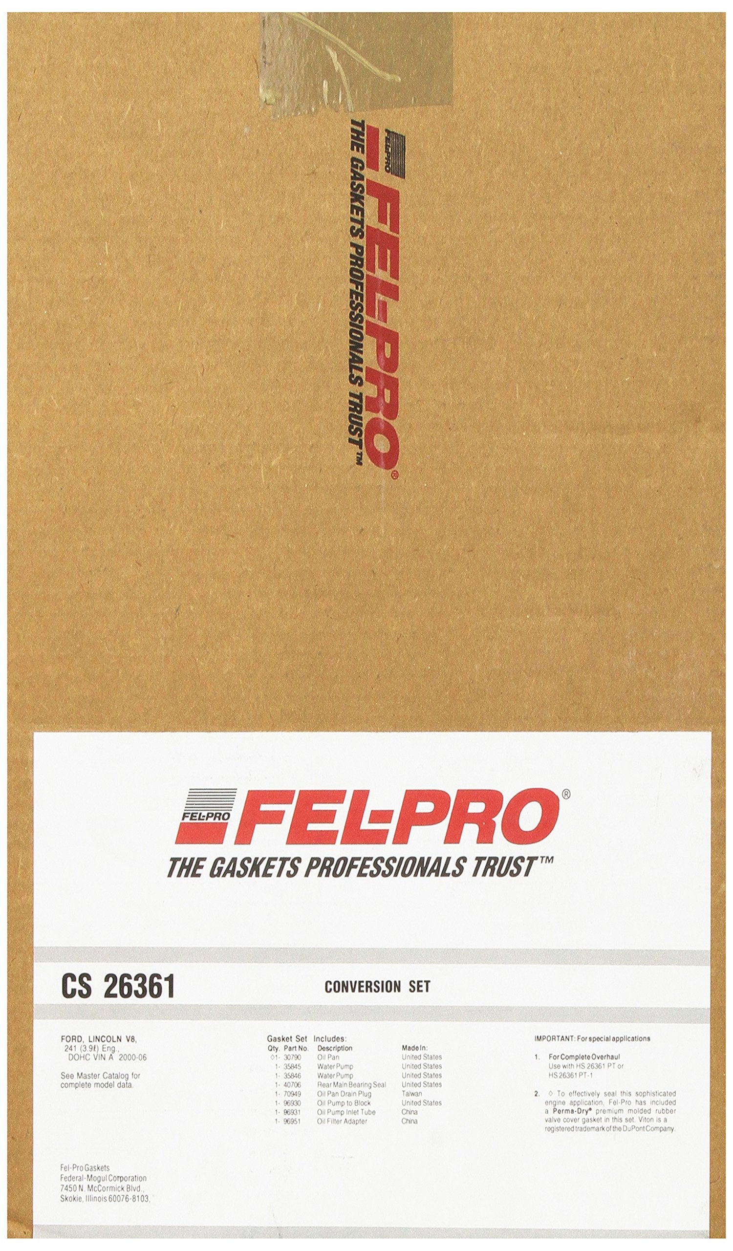 CS FEL-PRO 26361 Conversion Gasket Set