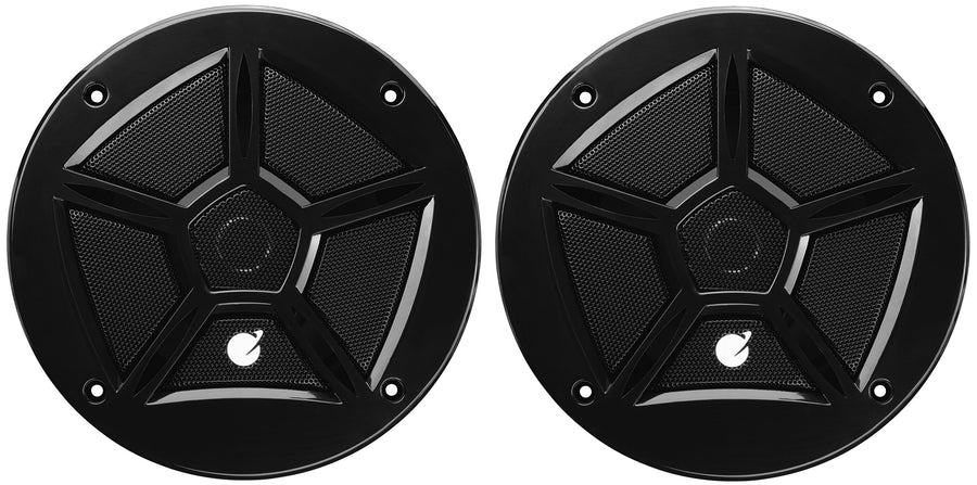 Planet Audio 6.5inch PM65B 200W, 2-Way Marine Grade Speakers