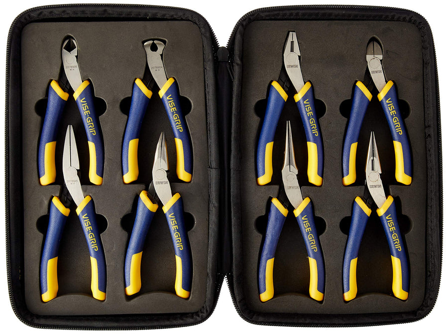 Vise-Grip Irwin, 2078714, Precision Plier Set, Ergonomic, 8 Pcs.