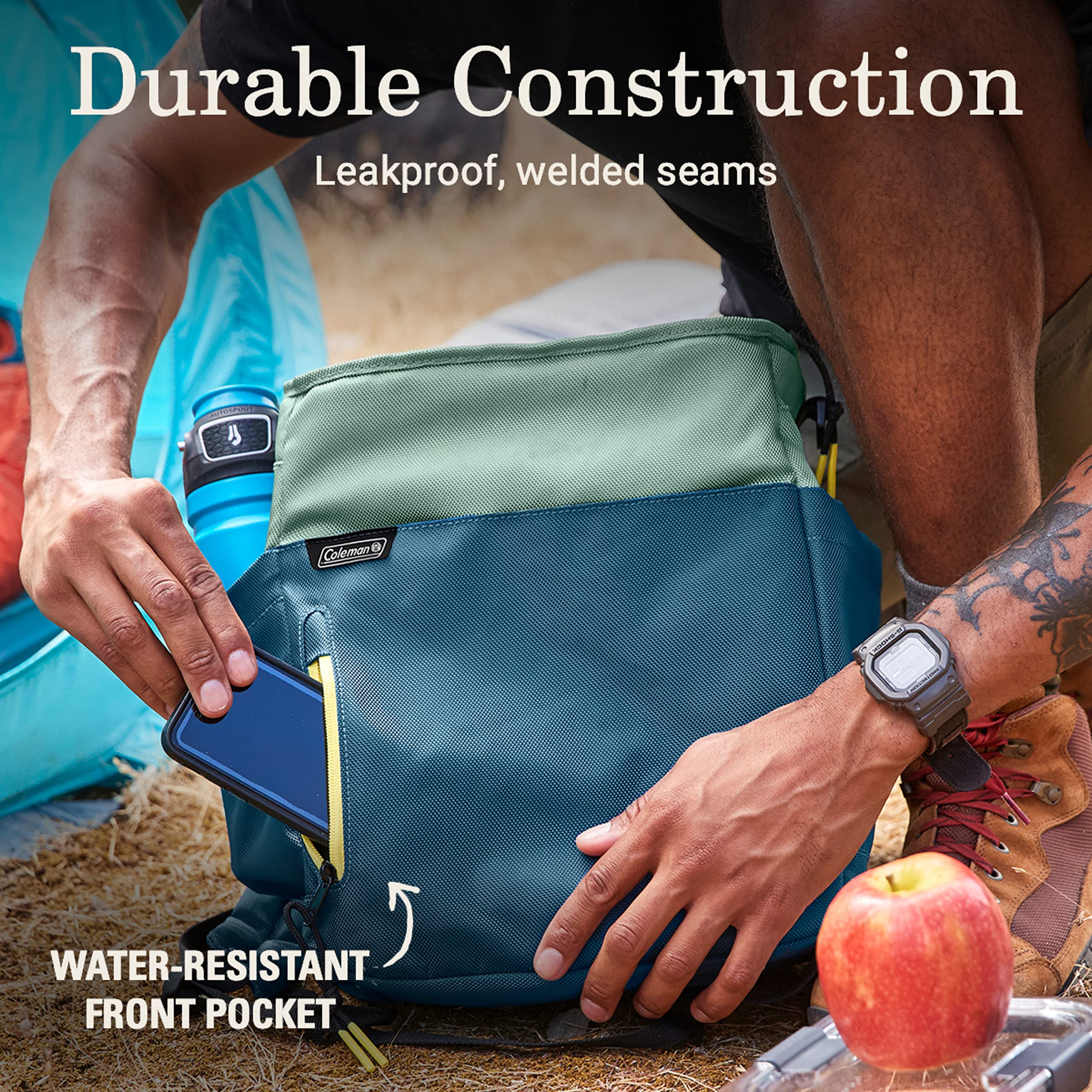 Coleman Insulated Morph Series Soft Coolers, Leak-Proof Portable Cooler 6/16/24 Can Capacity with Ice Retention, Cooler for Beach, Picnic, Camping, Tailgating, Groceries, Lunches, & More