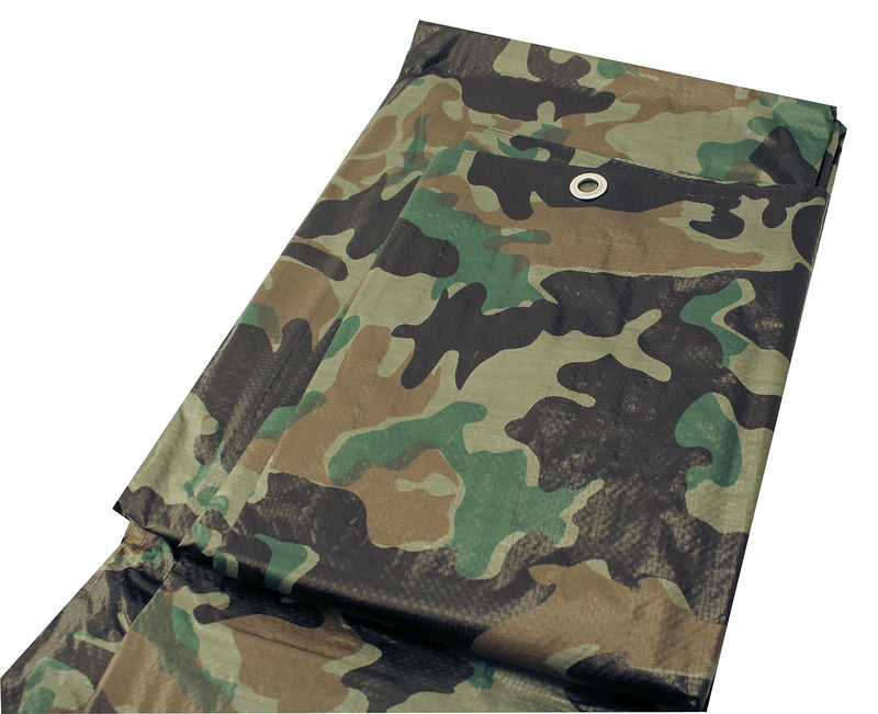 Camo Erickson 57003 Mid Grade Poly Tarp, 12' x 16', 1 Pack