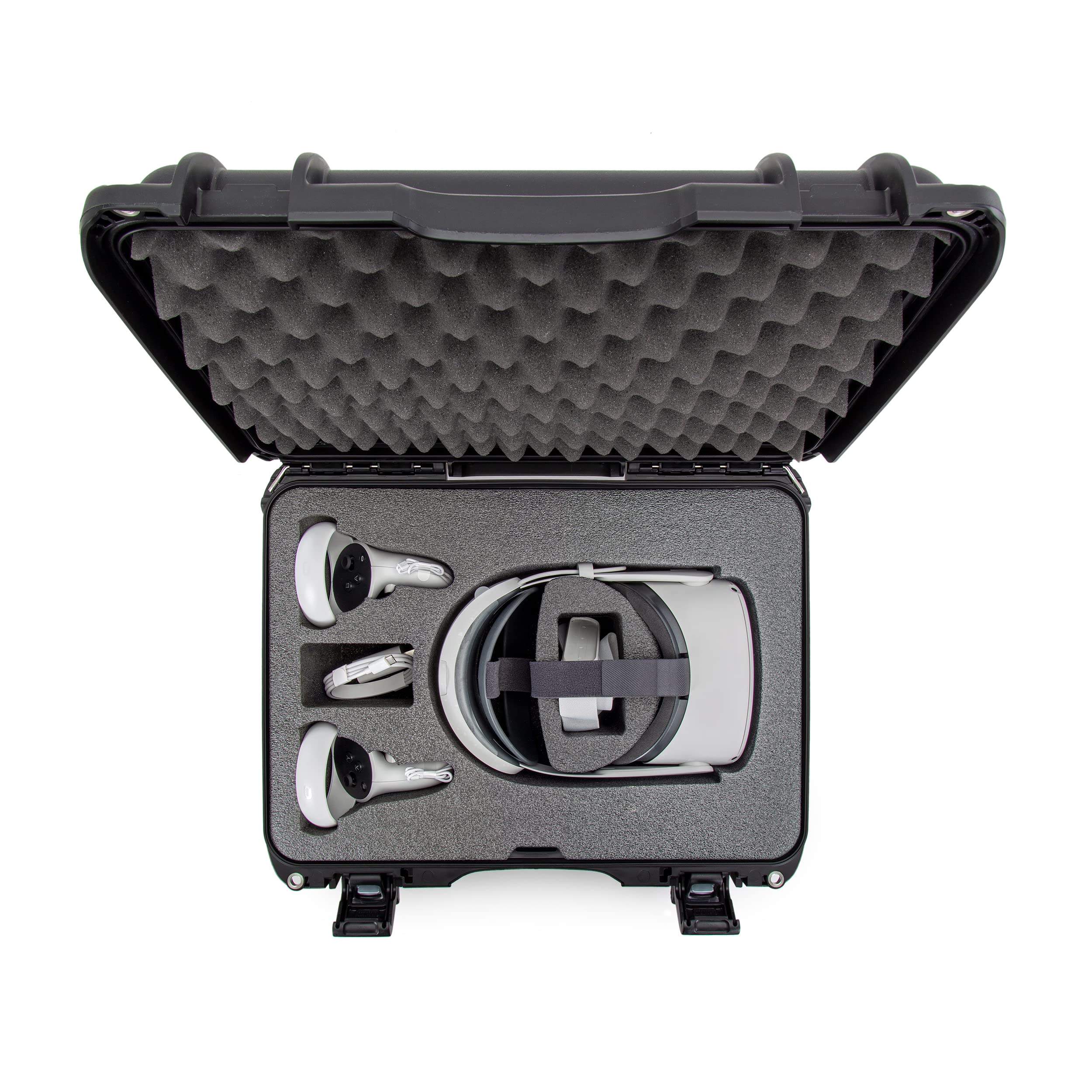 Waterproof Hard Case Nanuk 925 with Foam Insert for Oculus Quest 2 - Black