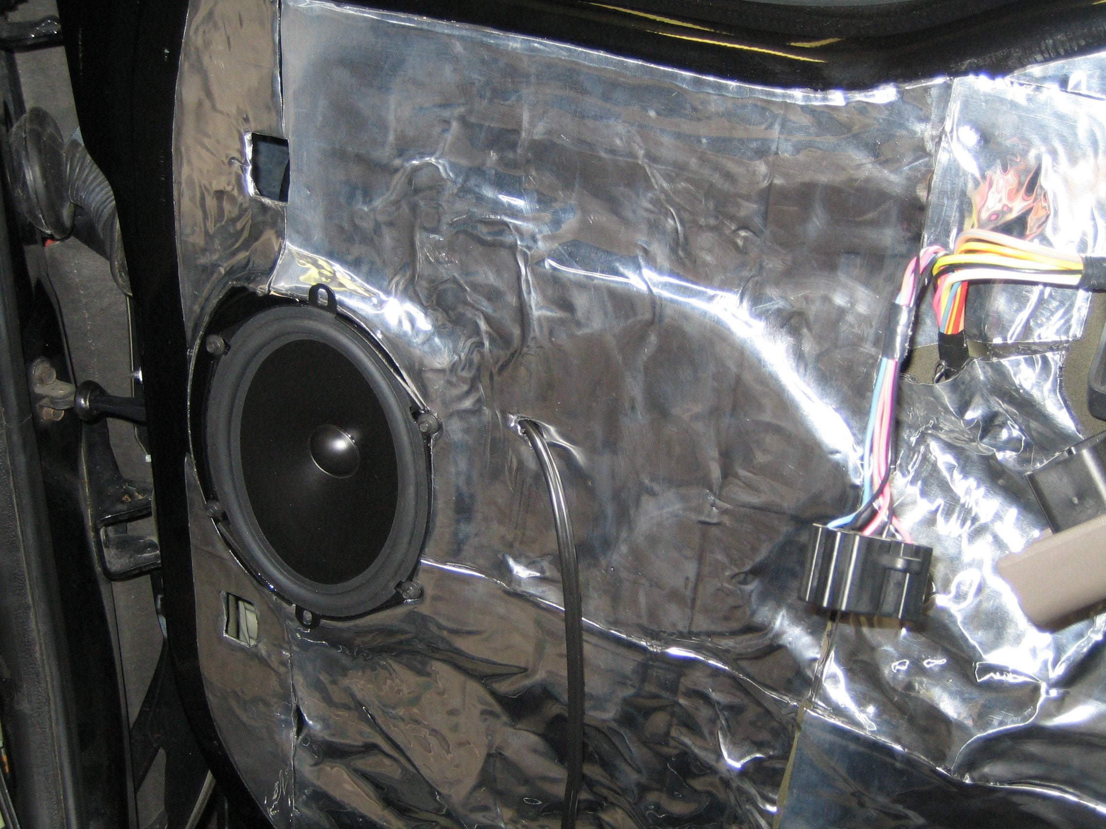 Ultra Silver Foil HushMat Speaker Kit with Damping Pad - 4 Piece