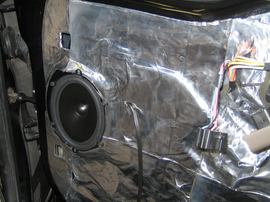 Ultra Silver Foil HushMat Speaker Kit with Damping Pad - 4 Piece