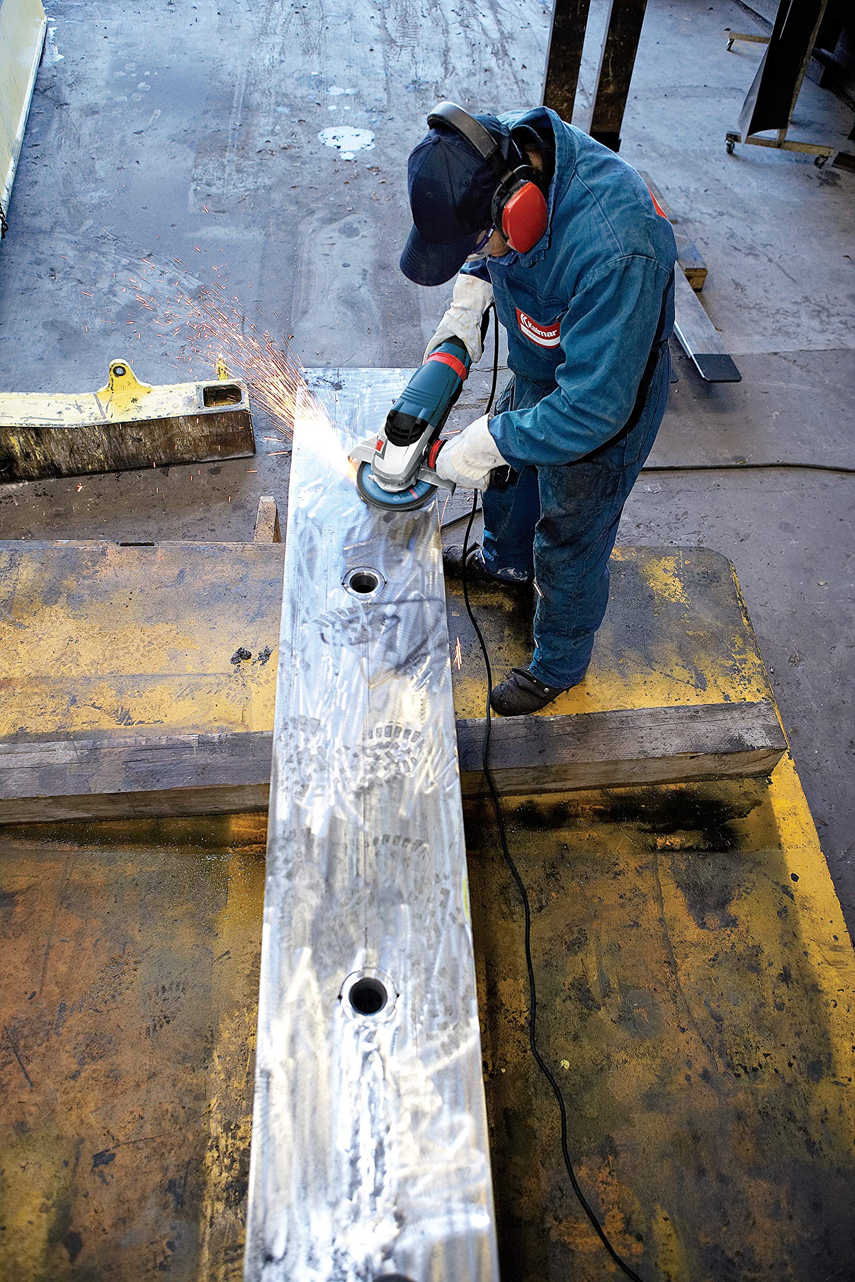 7-Inch BOSCH Large Angle Grinder 1974-8