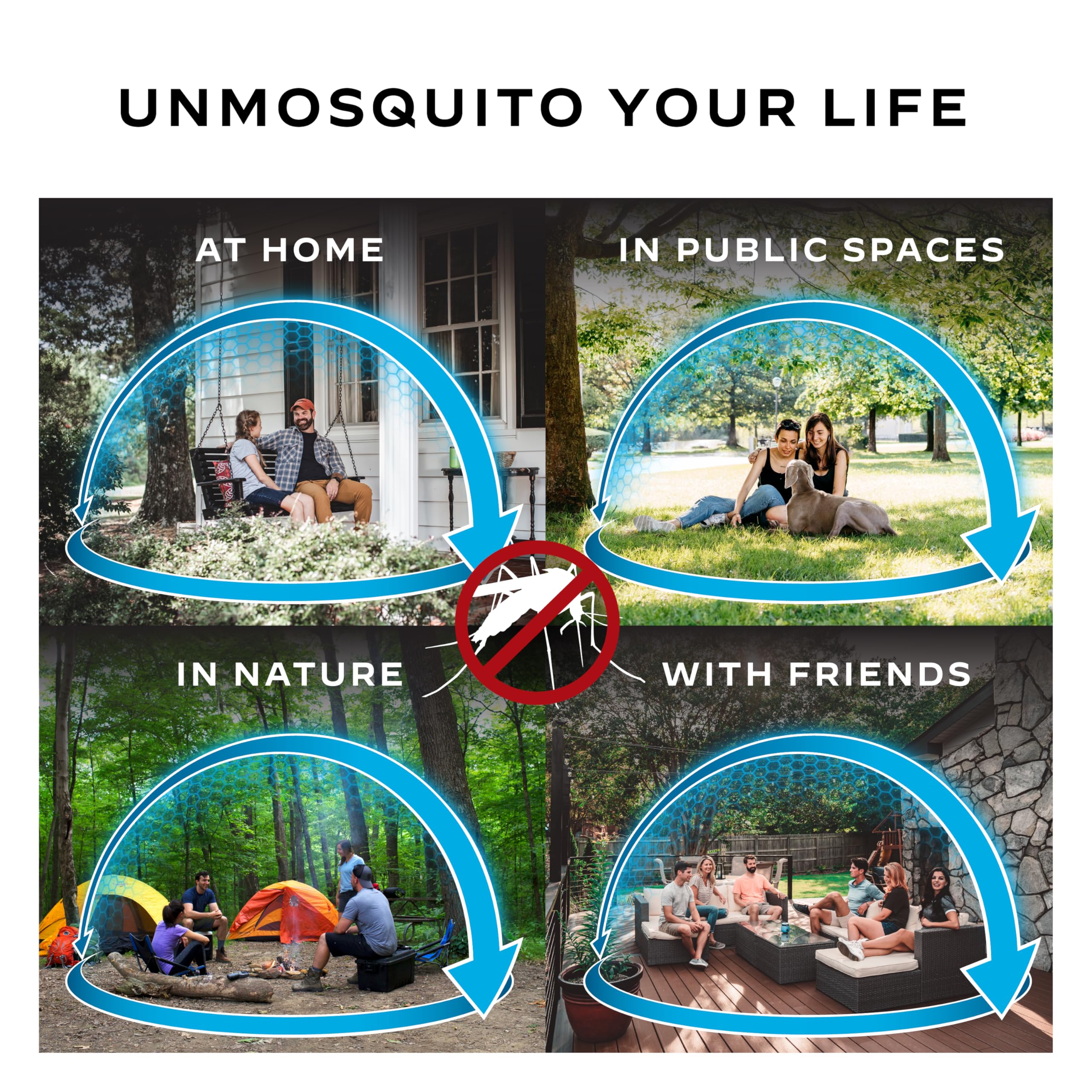 Mosquito Thermacell Portable Repeller; Includes 12-Hour Refill; 15 Foot Zone of Protection; Highly Effective Mosquito Repellent; Bug Spray Alternative; Scent Free