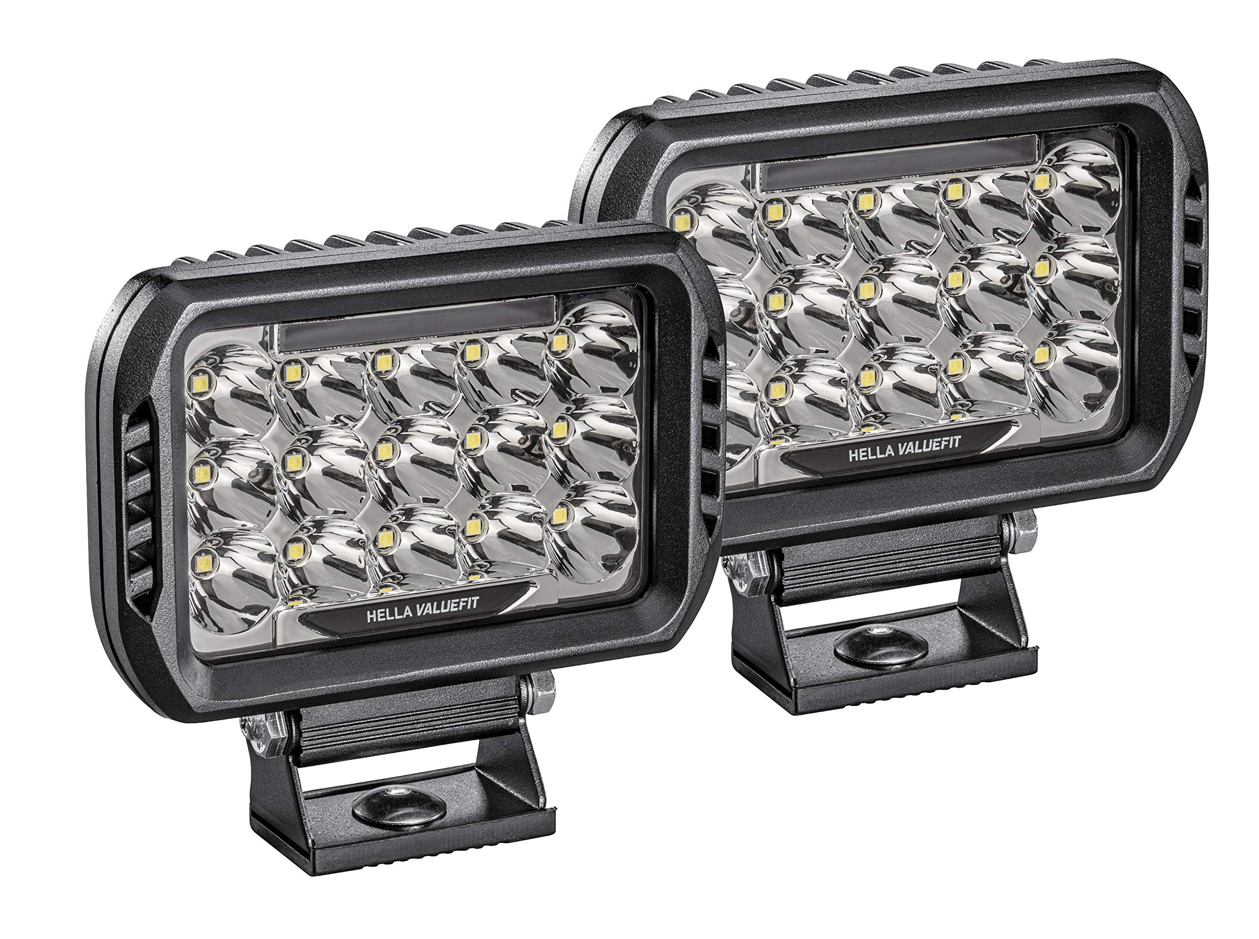 450 LED Hella ValueFit Series - LED Driving Lamp Kit – Universal Off-Road Light for Pickup Trucks, ATV, SUV, 4x4, Jeep, Tractors / 358154051