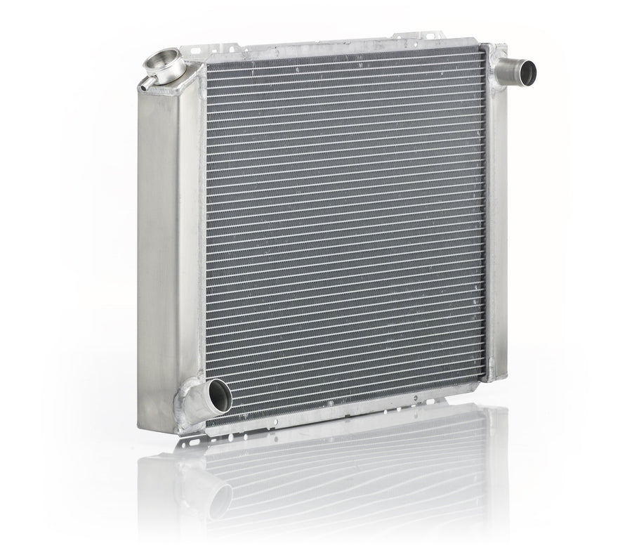 Qualifier Be Cool 35007 Natural Finish Radiator with Dual 1" Core