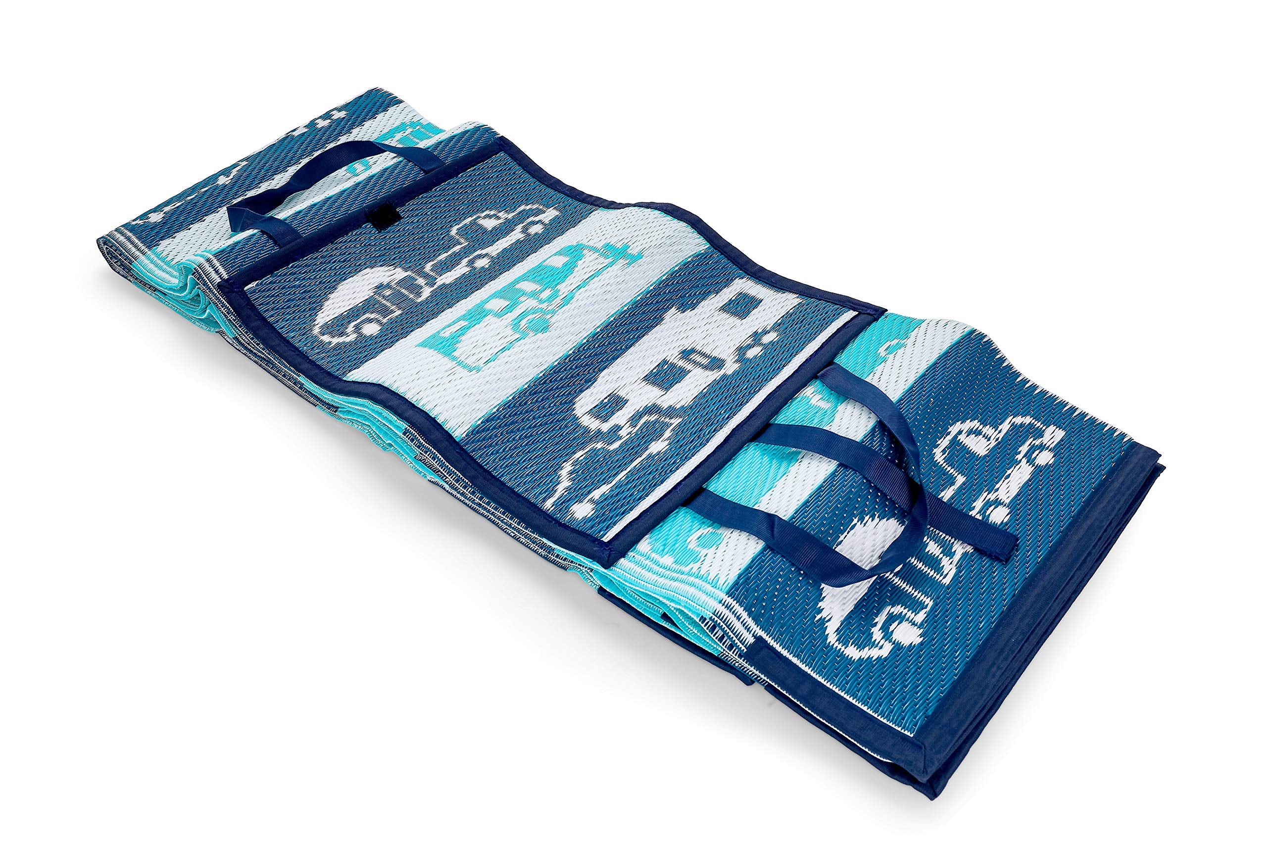 Handy Mat Camco 53266"Life is Better at The Campsite - 60" x 78", Reversible RV Pattern