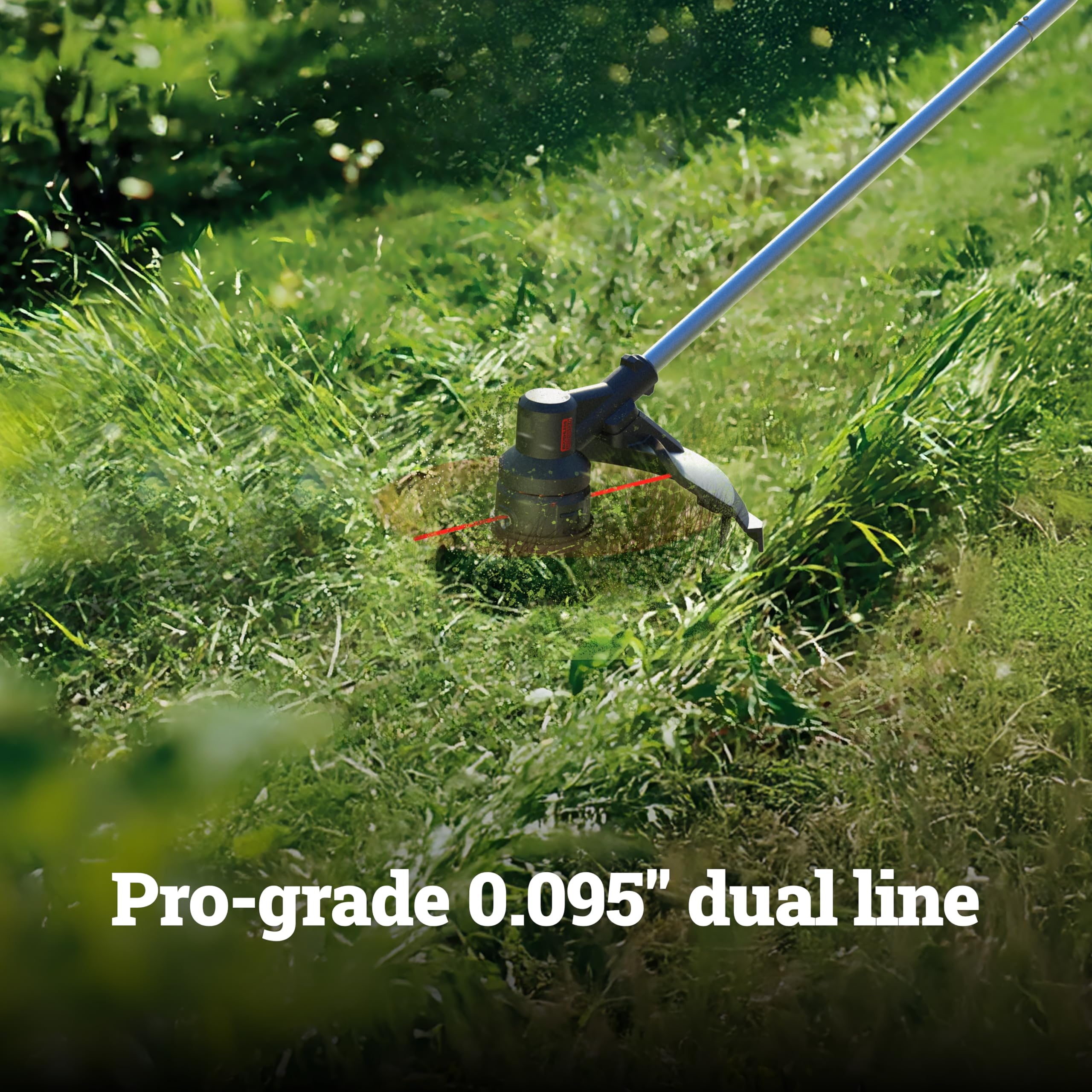 40V Worx Nitro 15" Cordless String Trimmer with Brushless Motor, Powerful Grass Trimmer with Dual-Exit Bump-Feed Head, Lightweight Weed Trimmer Easy-Load Spool Head – Batteries & Charger Included