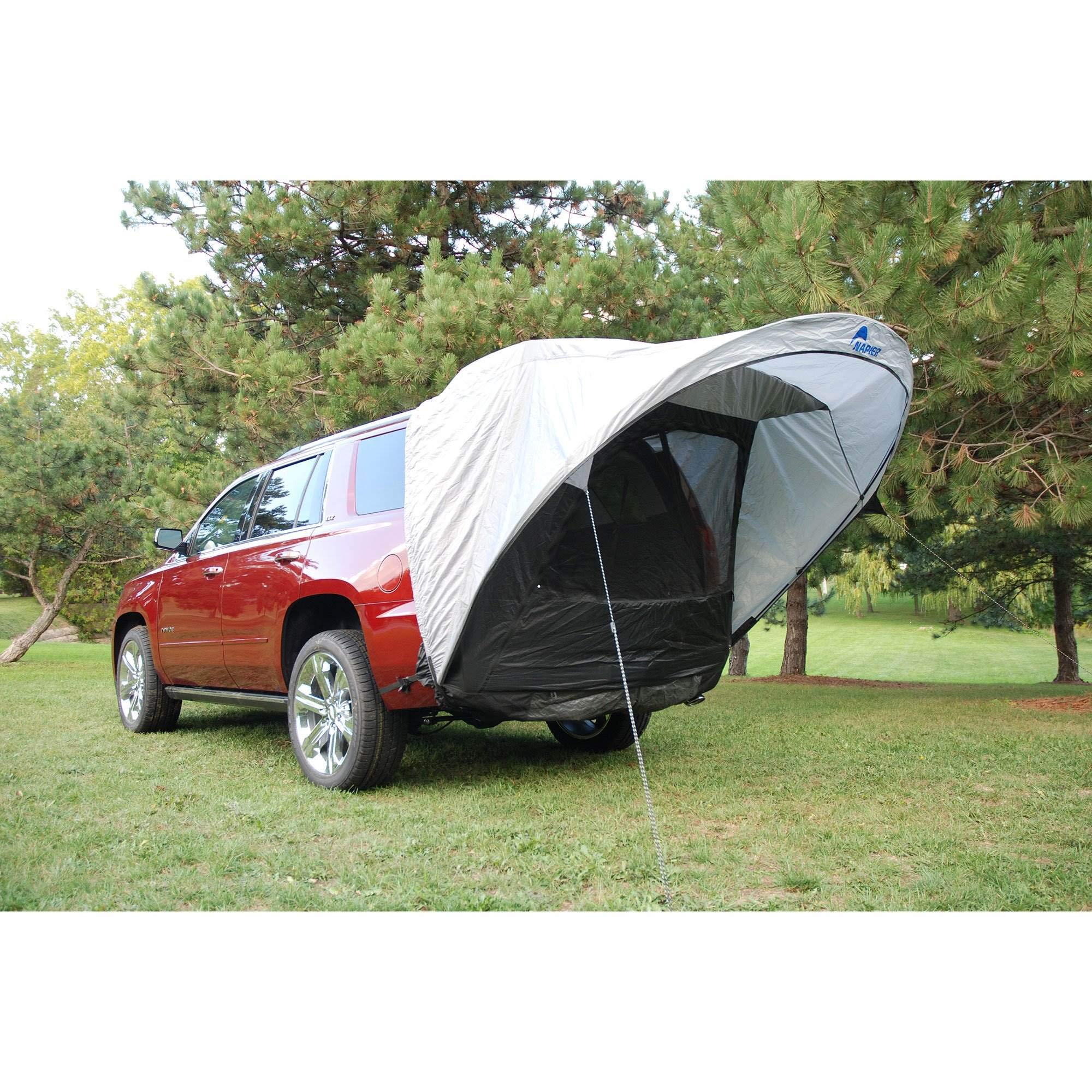 Sportz Cove Napier SUV Tailgate Tent with Awning Shade and Mesh Screen Door (Mid to Full Sized SUV's and Minivans)