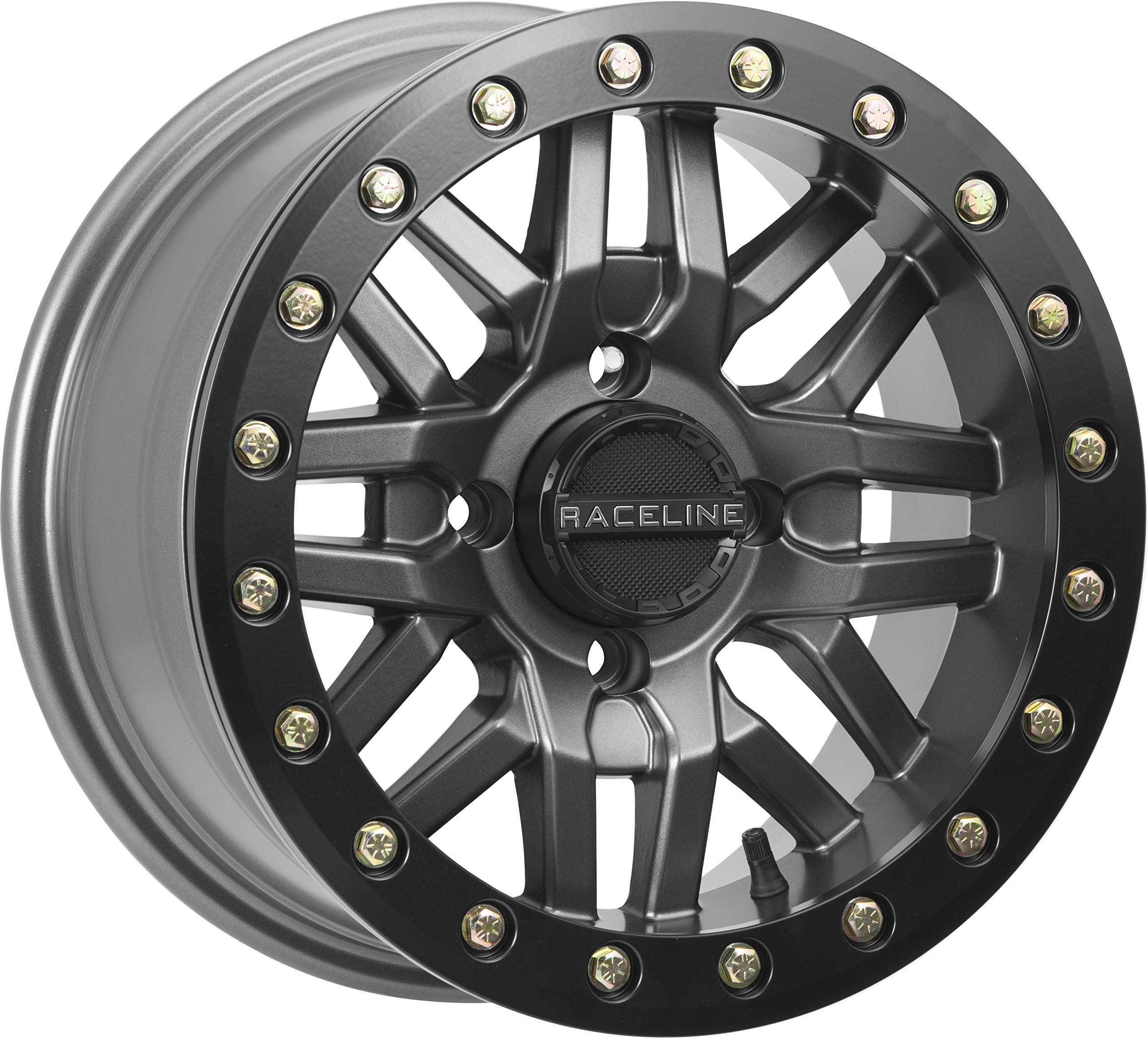 Gunmetal Raceline A91G-47056-52 Wheels & Tires