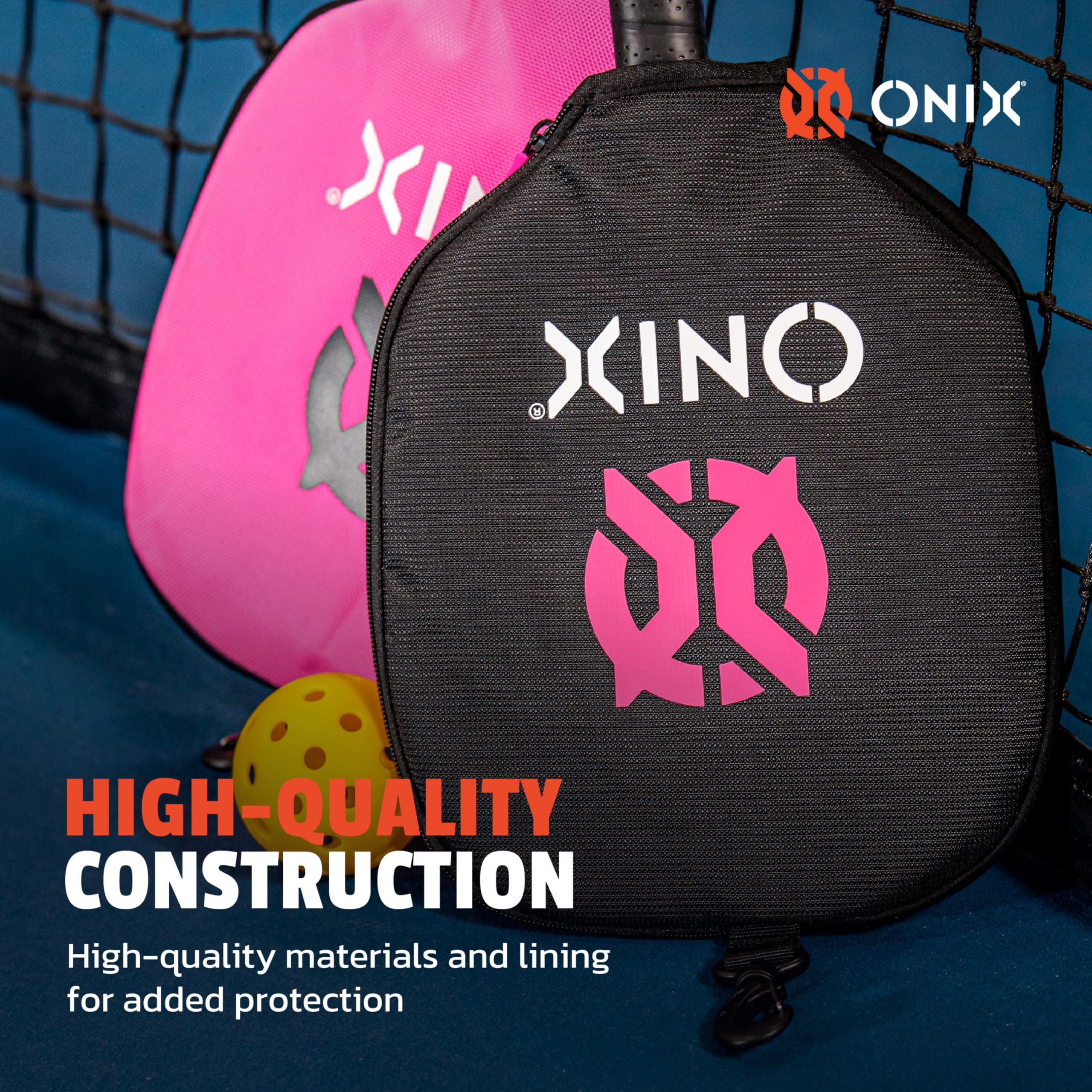 ONIX Pro Team Pickleball Paddle Cover Construction to Secure Easy Transport Paddle