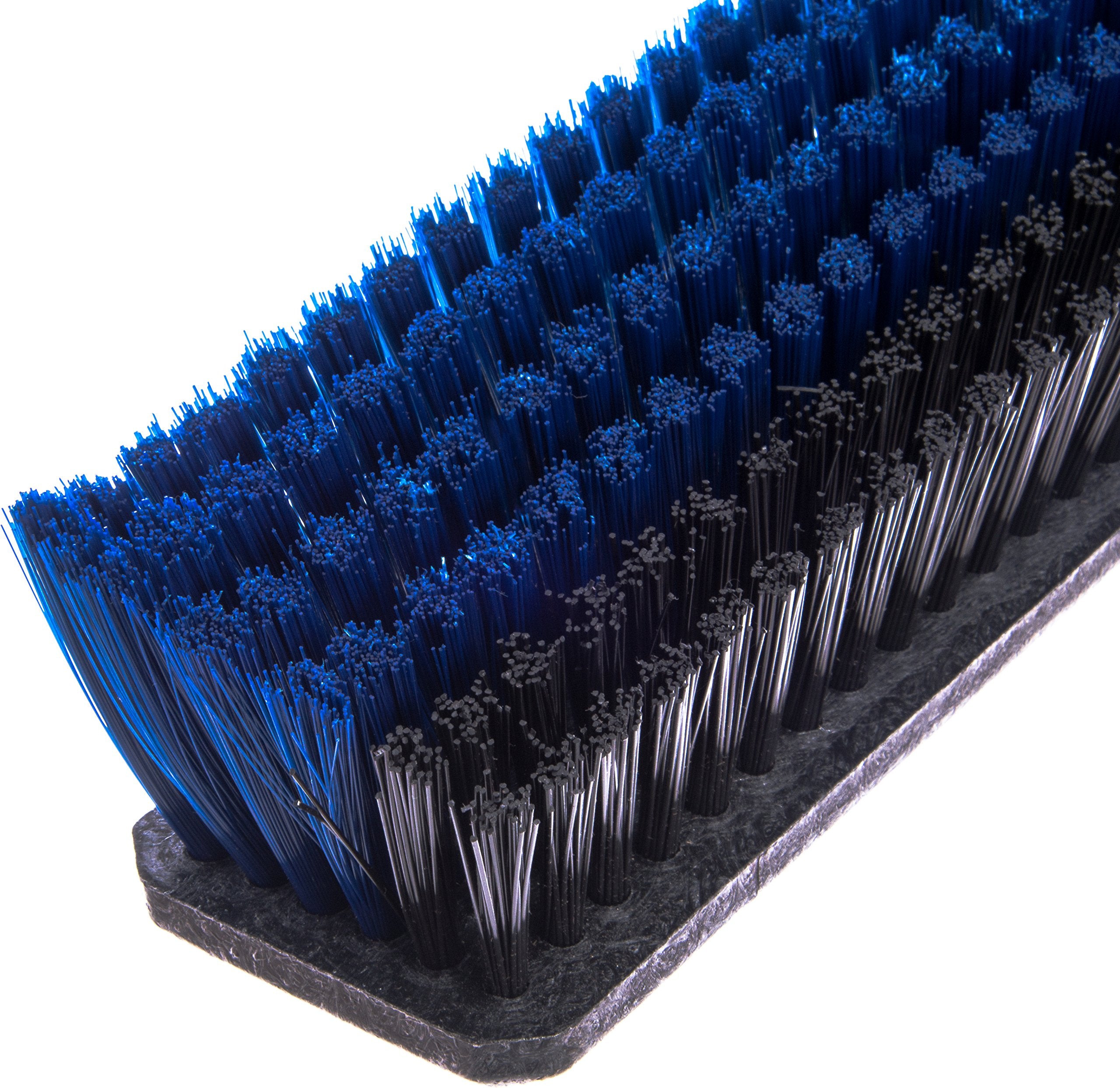 SPARTA Omni Sweep Flo-Pac Plastic Broom Head for Cleaning, 24 Inches, Black