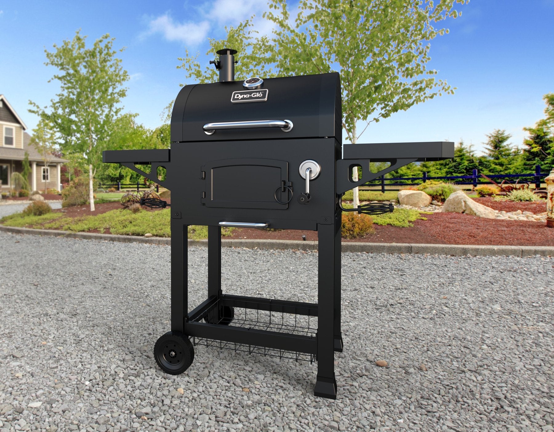 Dyna-Glo Heavy-Duty DGN405DNC-D Compact Charcoal Grill