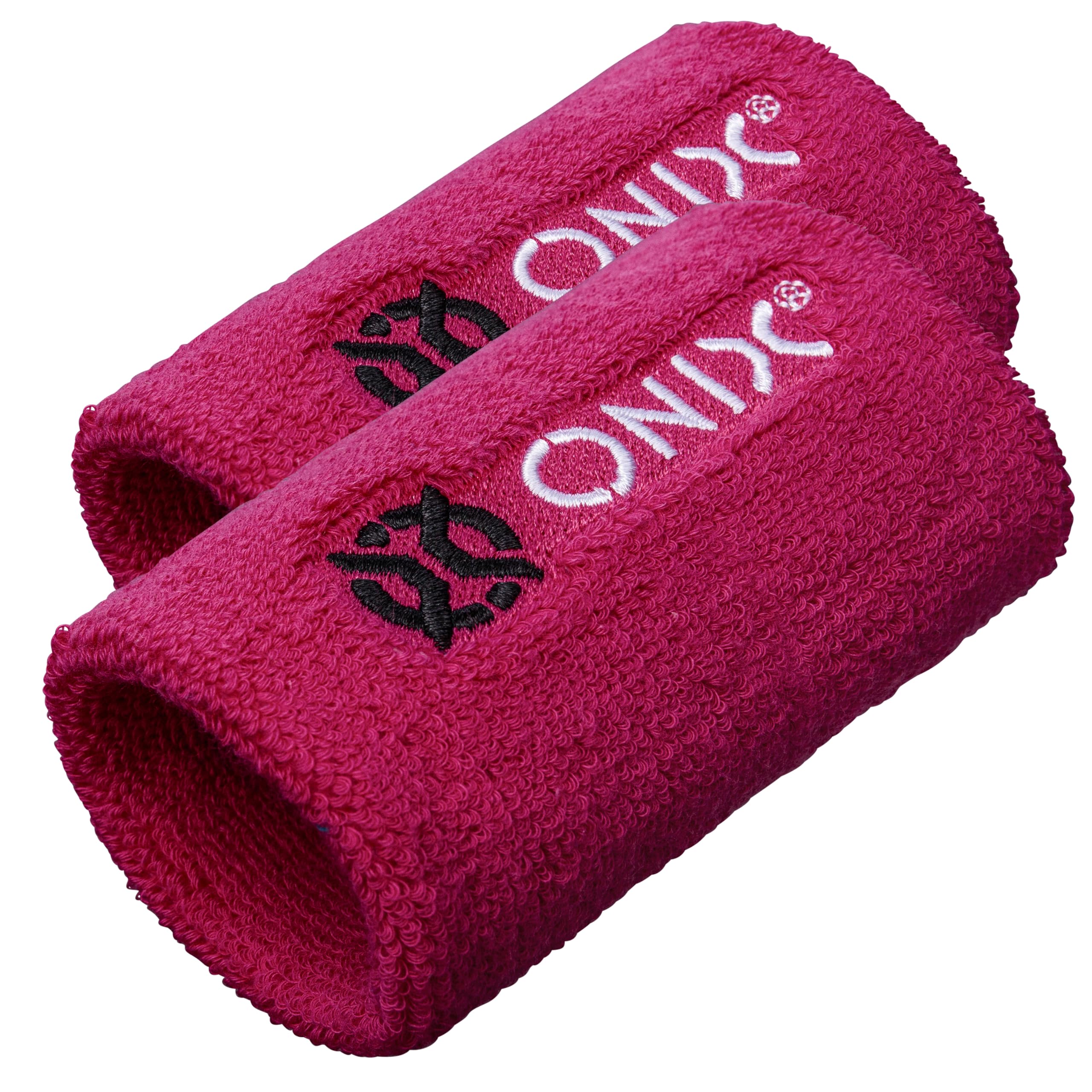 Pickleball Onix Sweat Absorption Wristband — Pink