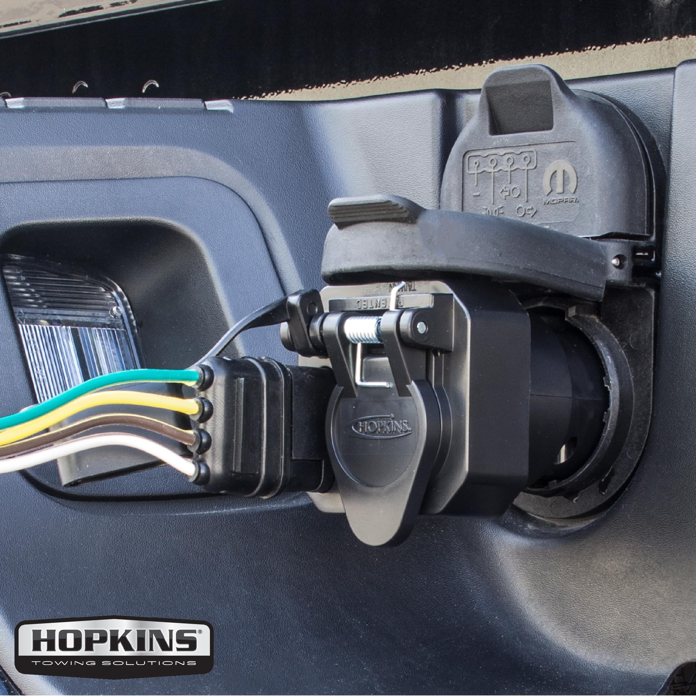 Round Hopkins Towing Solutions Adapter 47565