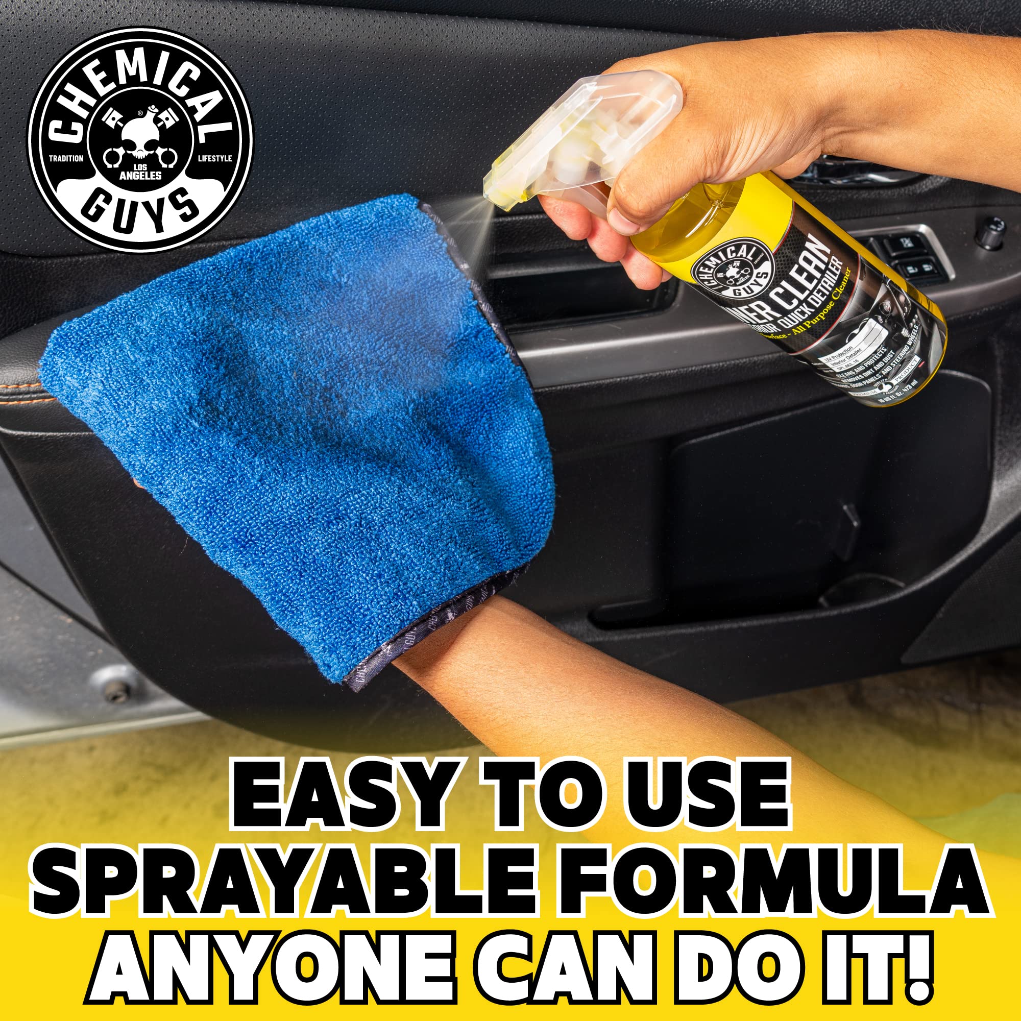 Chemical Guys InnerClean SPI_663 Interior Quick Detailer and Protectant, 1 Gal