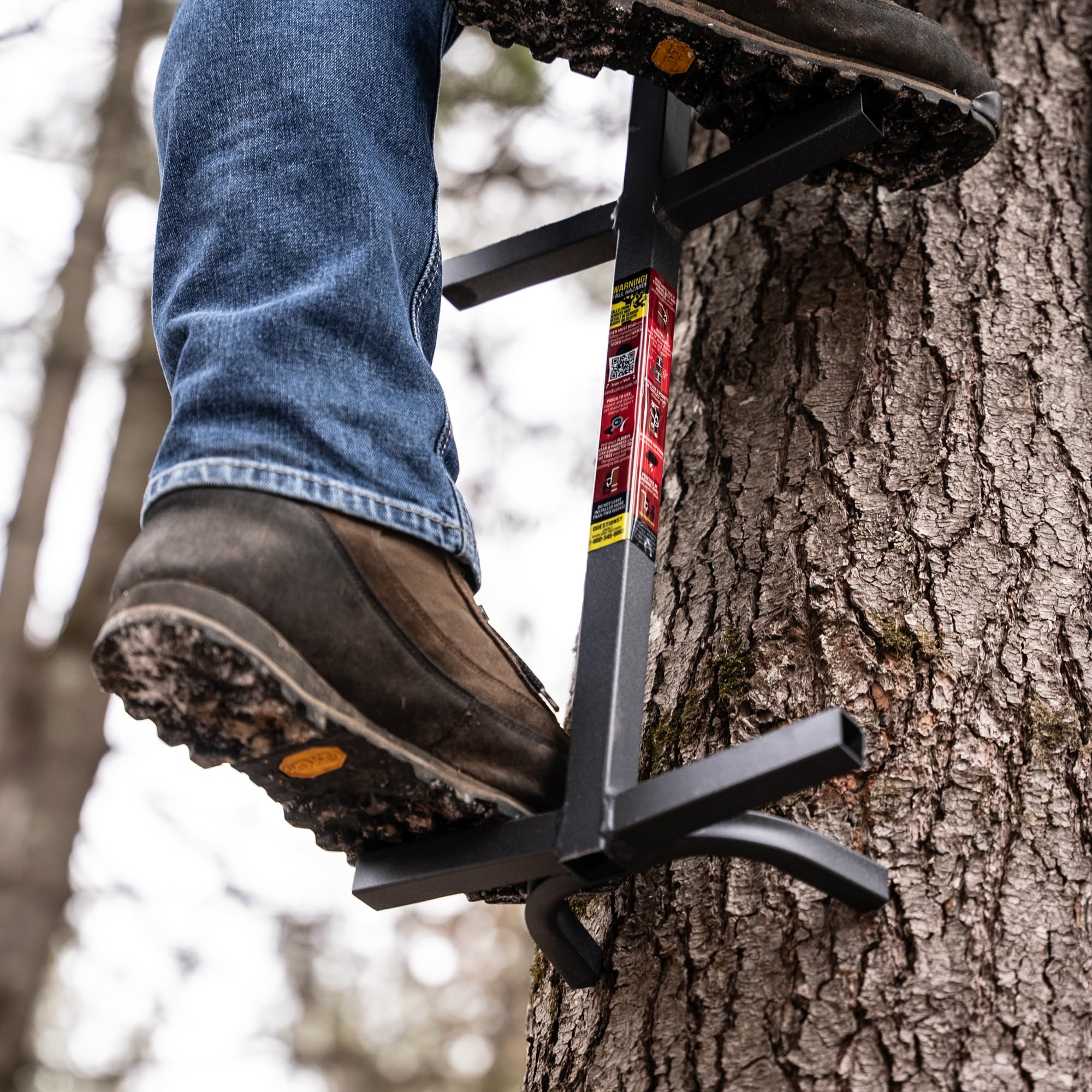 Big Foot™ Grip Stick™ 3 Pack Climbing System, Rivers Edge® Double-Step Design, Tractionite™ Non-Slip Coating, Noiseless System, RE734