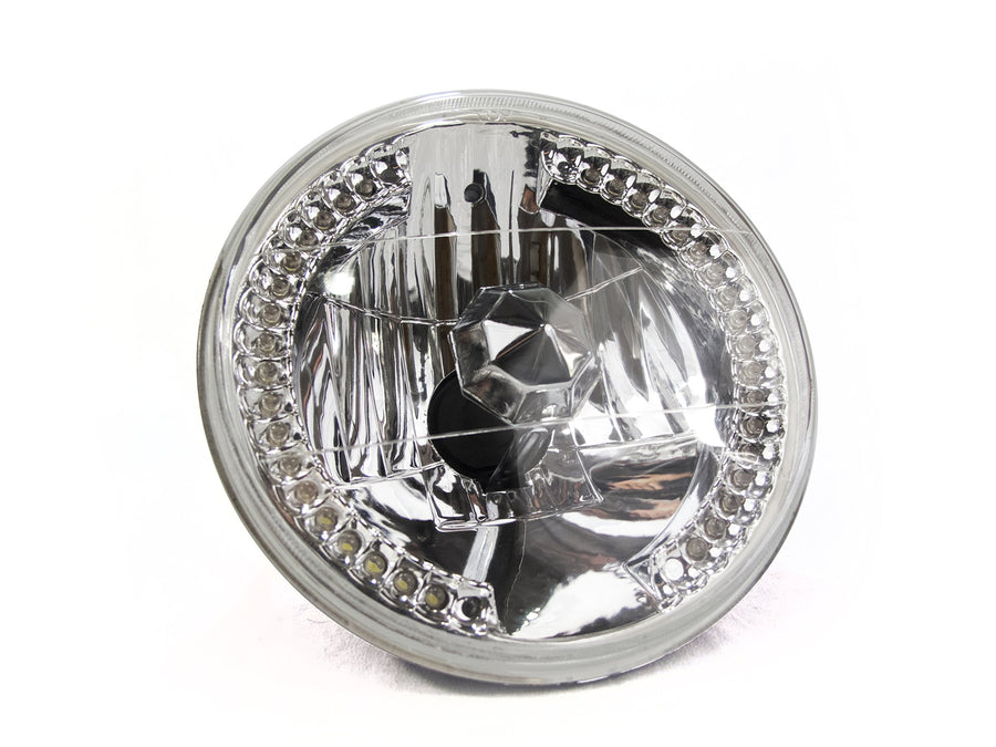 Race Sport LED Conversion Lens RS7RH4LED (7 Dmnd Cut H4 Lens Led Sealed)