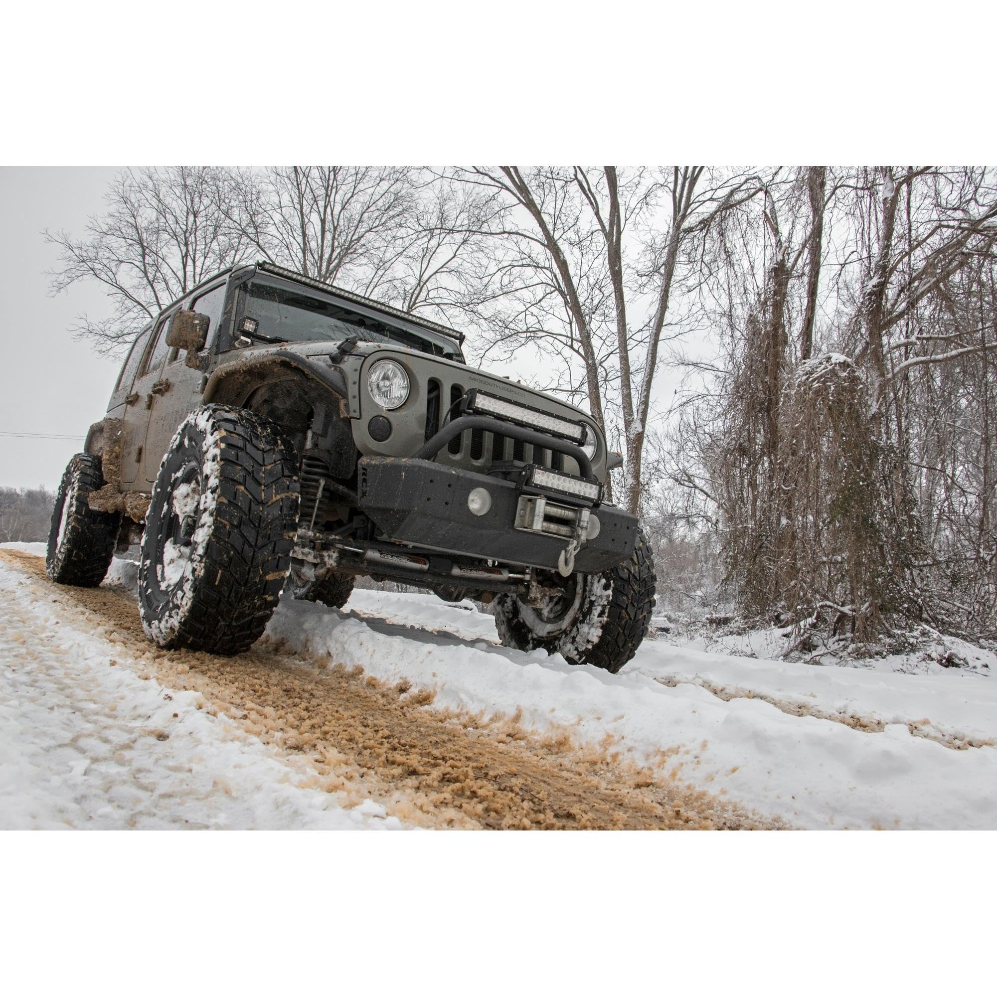 4" Rough Country X-Series Lift Kit for 07-18 Jeep Wrangler JK Unlimited - 67440