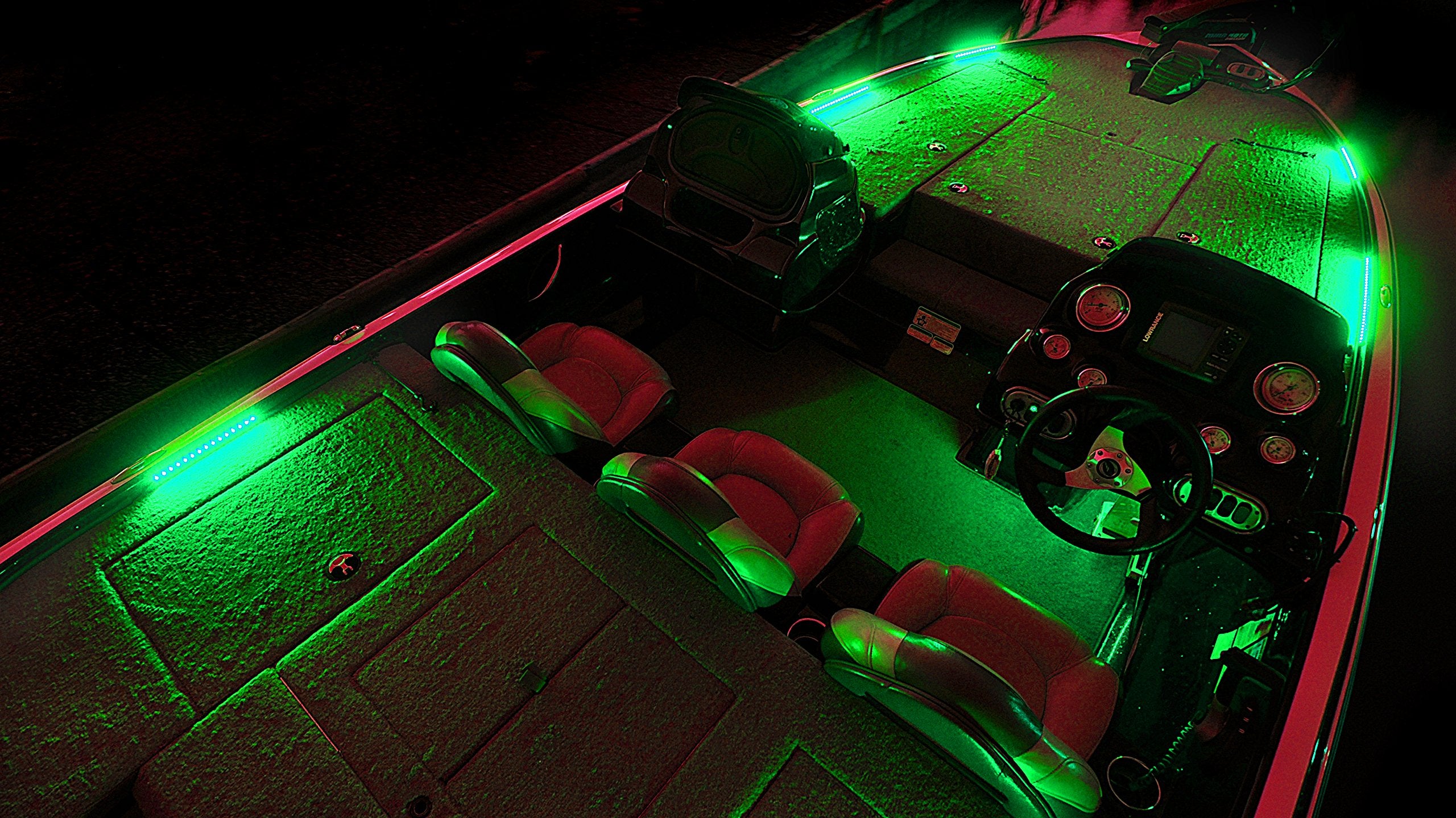 LED Deck Lighting System Night Blaster (Green)