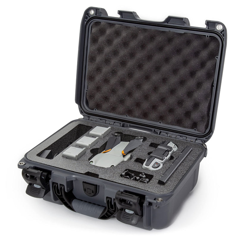Nanuk Hard Case Waterproof with Foam Insert for DJI Air 2S Fly More Combo - Graphite 915-MAVIA2S7