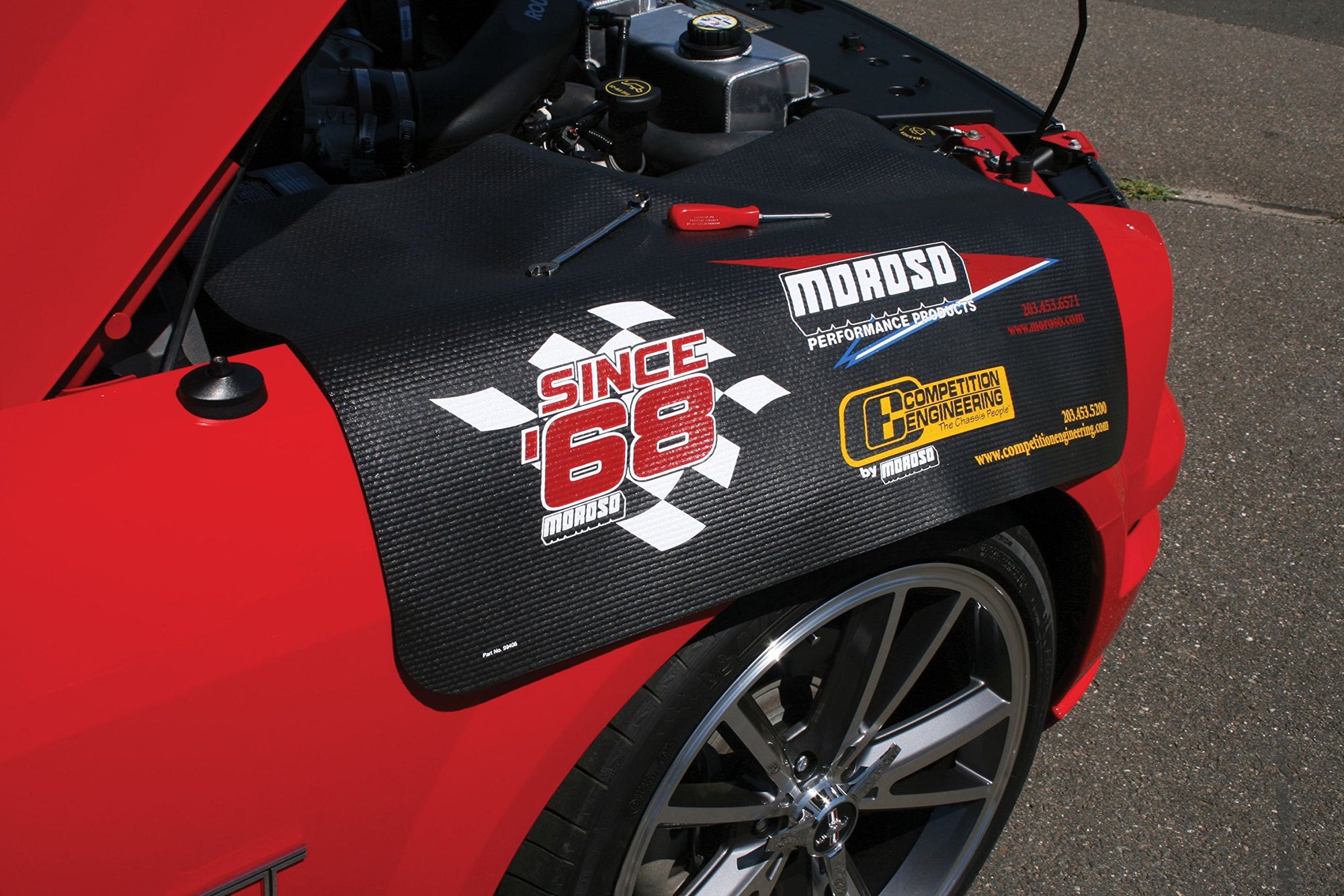 Upgraded Moroso 99406 Fender Cover