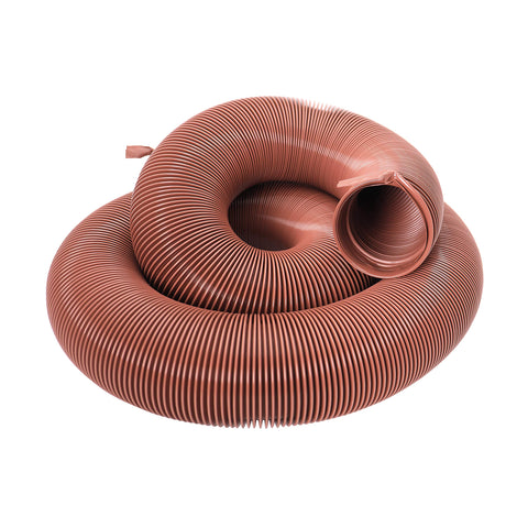 20-Foot Valterra EZ-Flush RV Sewer Hose, Heavy Duty Universal Sewer Hose for Camper RV