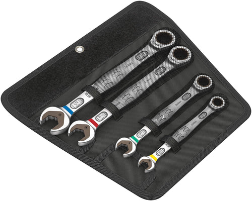 Wera 4pc Joker Metric Ratcheting Combination Wrench Set